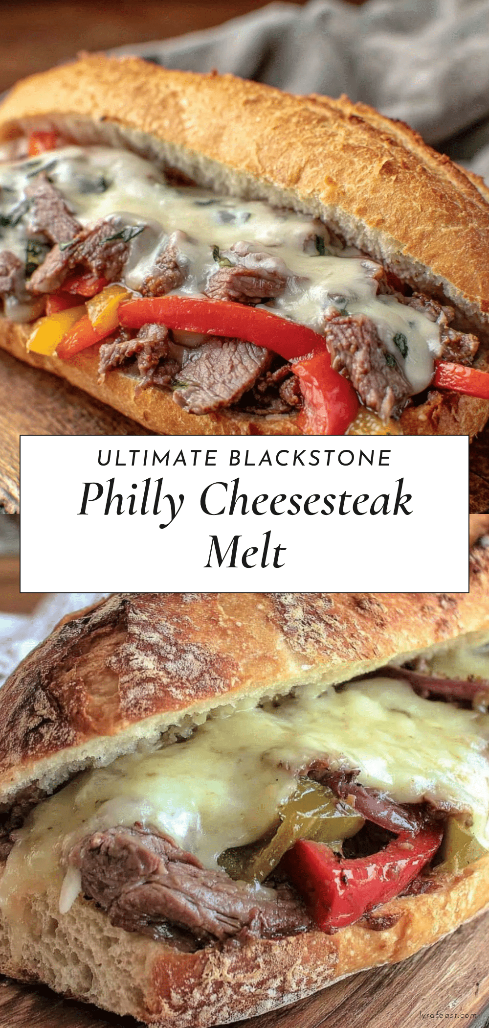 Blackstone Philly Cheesesteak recipe