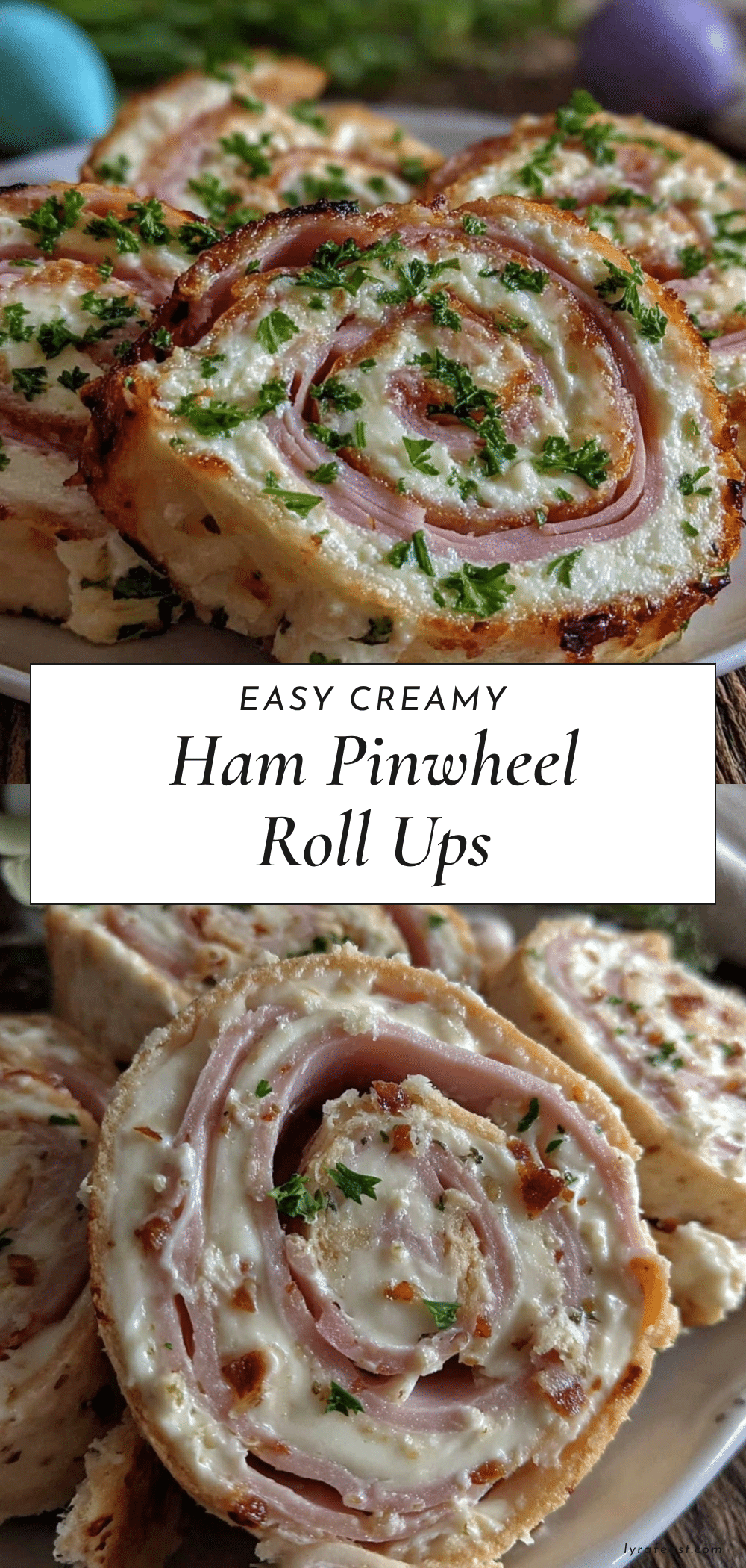 creamy ham pinwheel roll ups recipe