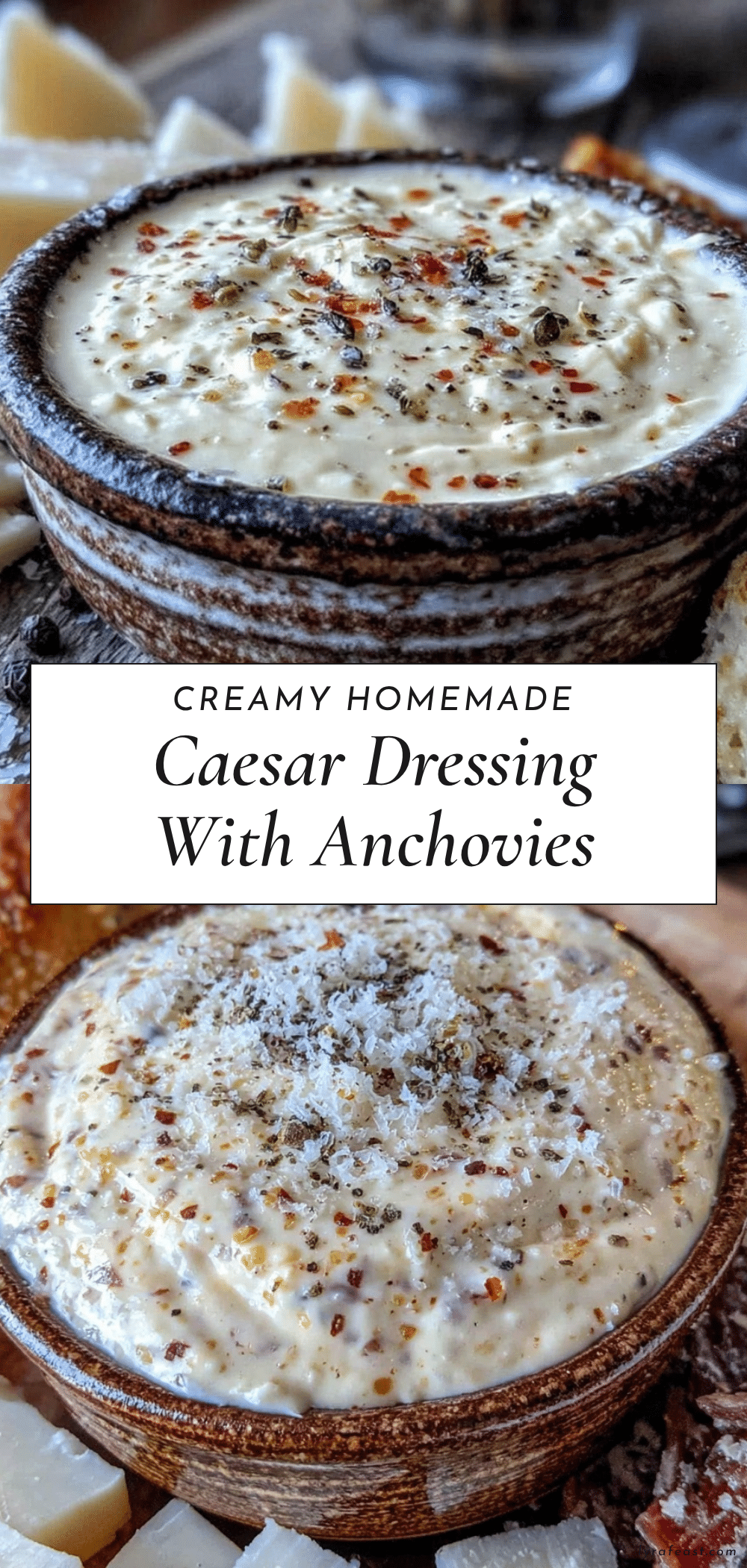 creamy homemade caesar salad dressing recipe
