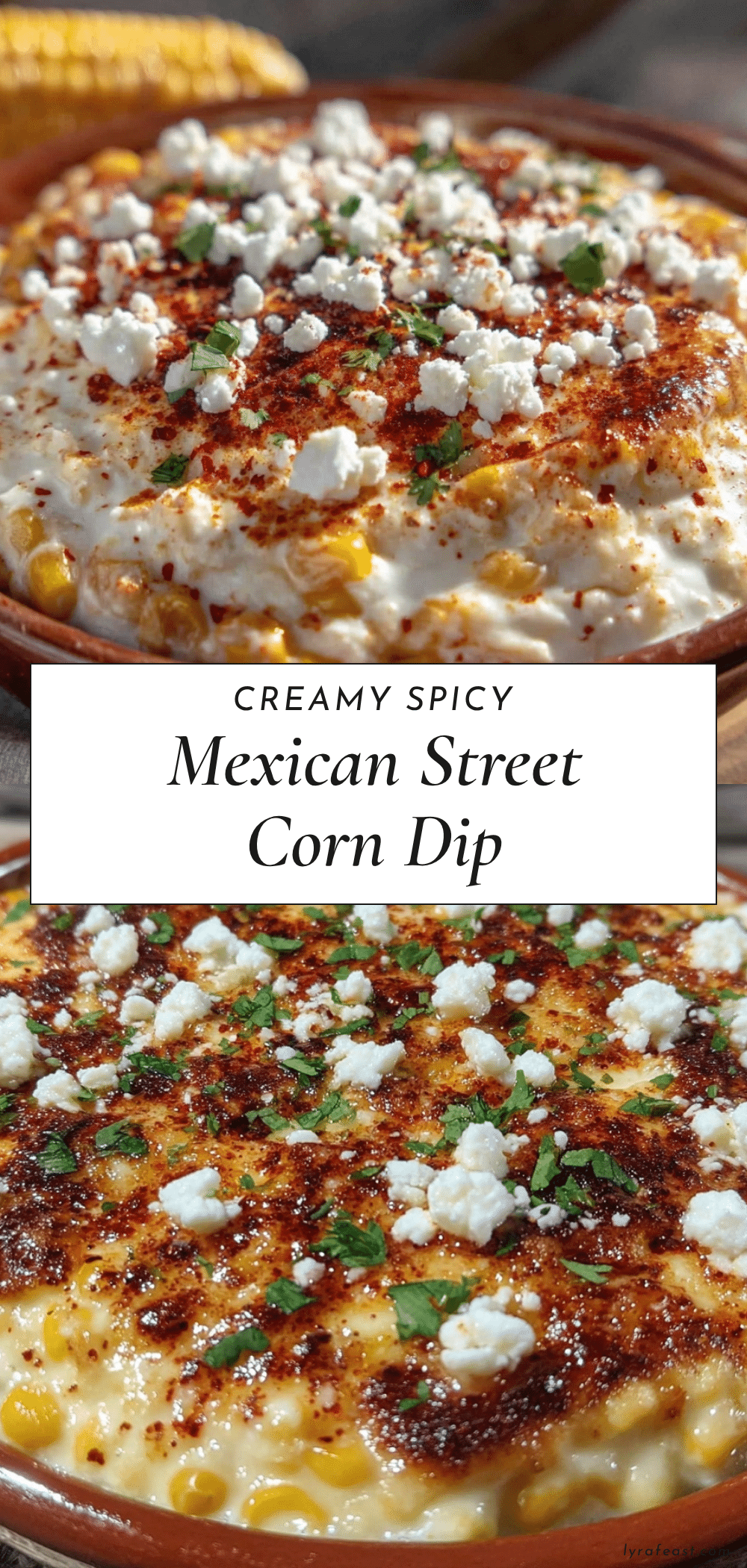 creamy mexican street corn dip recipe