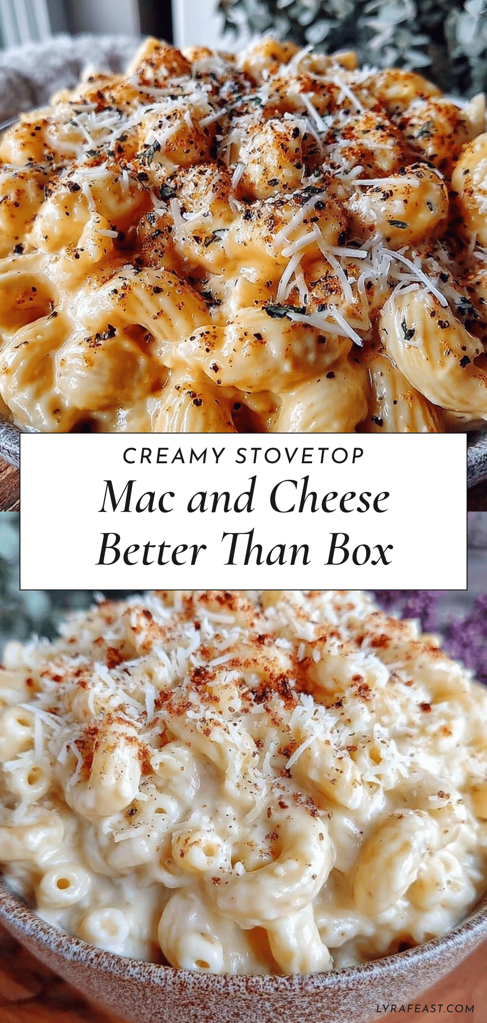 creamy stovetop macaroni and cheese recipe