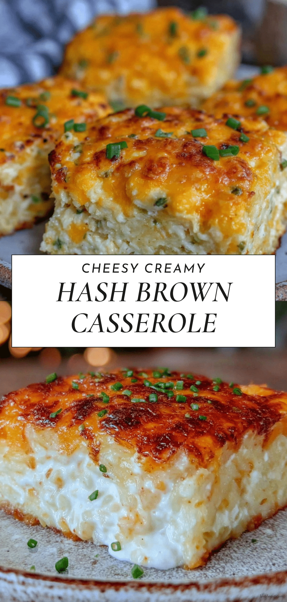 crispy cheesy hash brown casserole recipe
