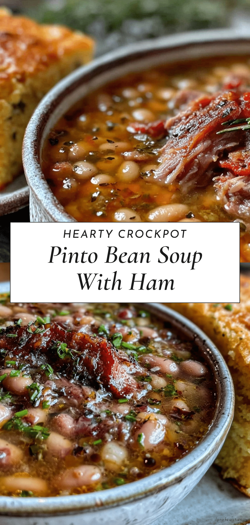 crockpot pinto bean soup recipe