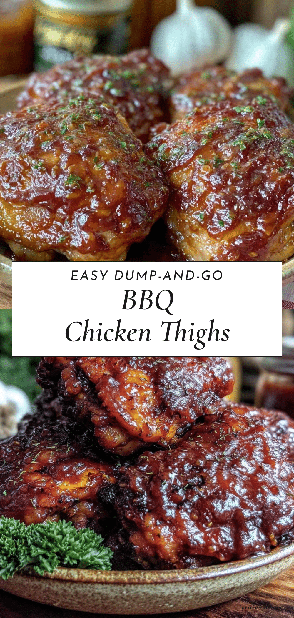 dump-and-go crockpot chicken thighs recipe