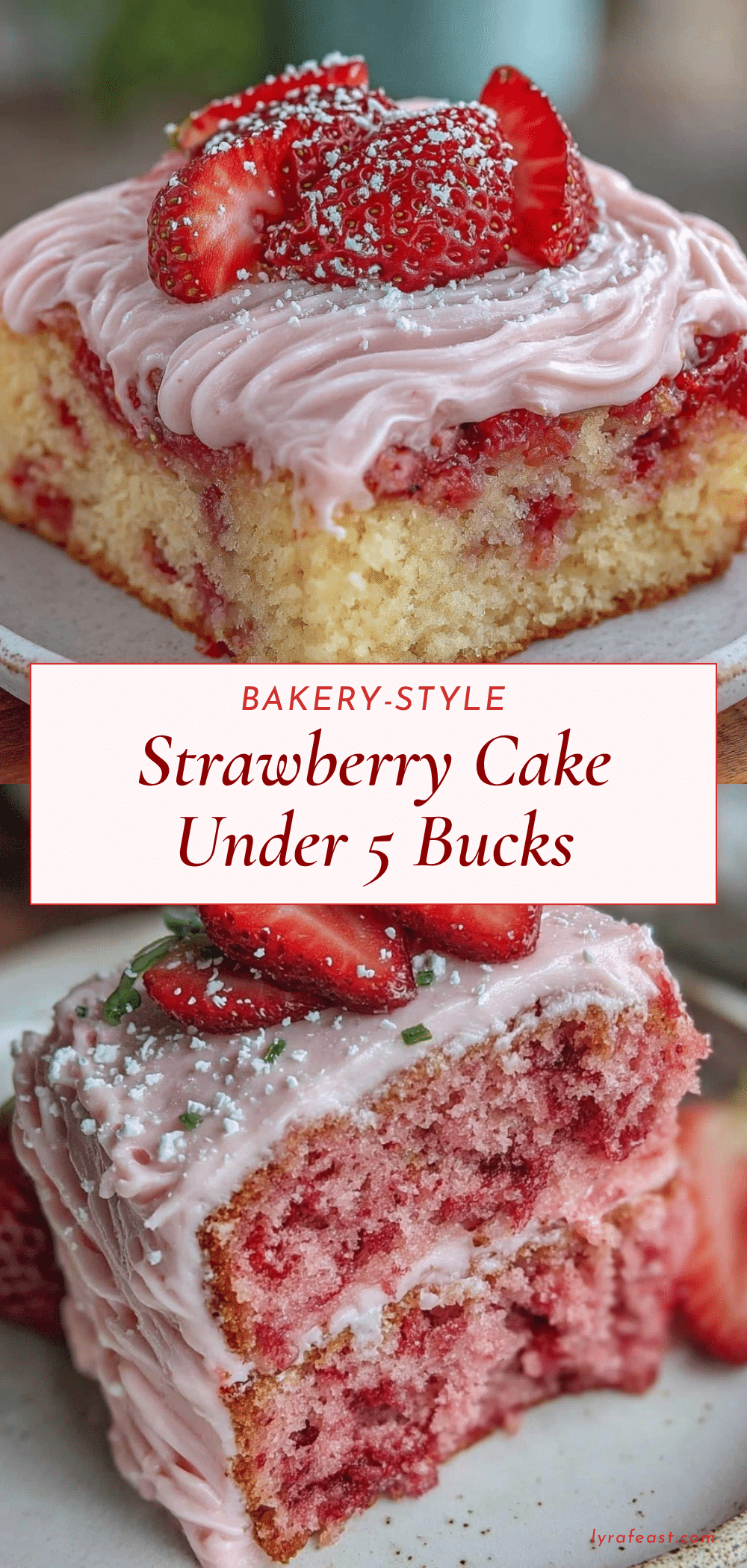 easy box mix strawberry cake recipe recipe