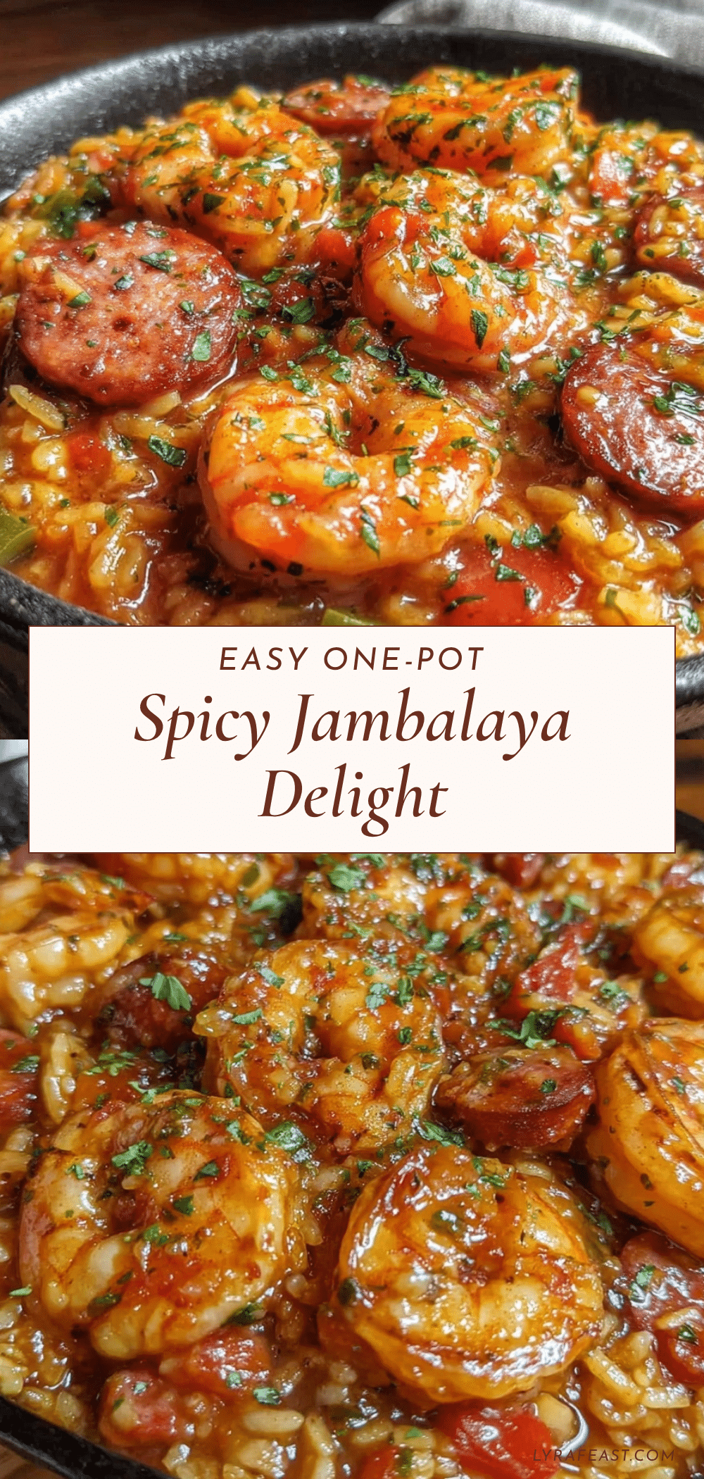 easy one-pot jambalaya recipe