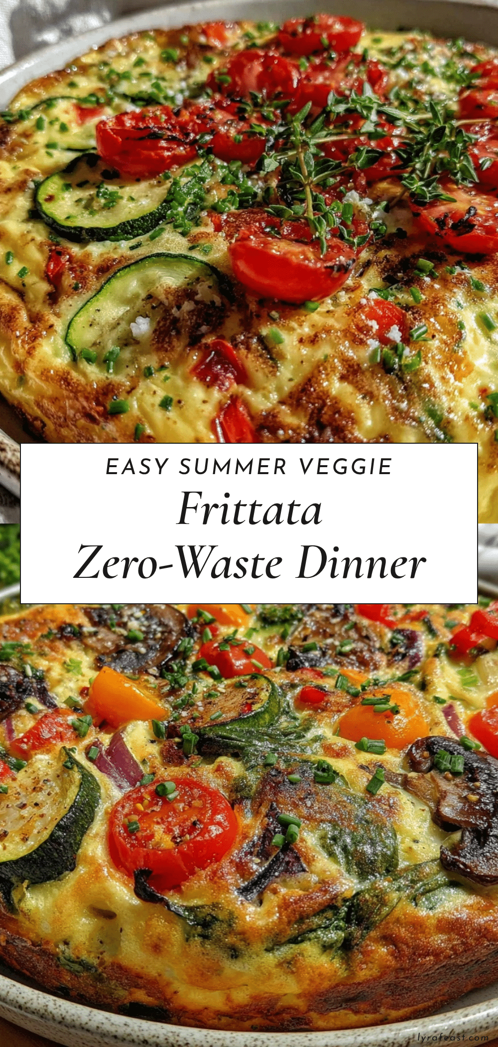 easy summer frittata recipe