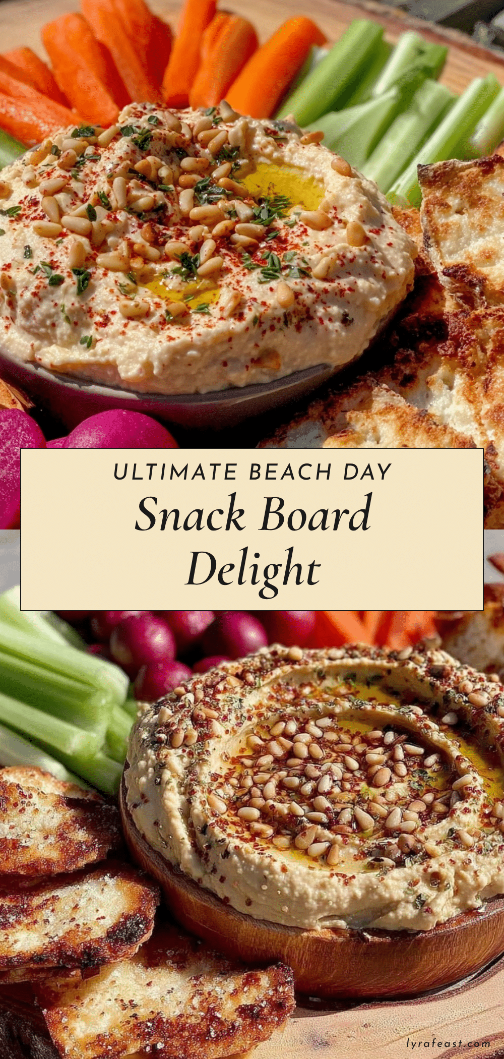 fresh beach day snack board recipe