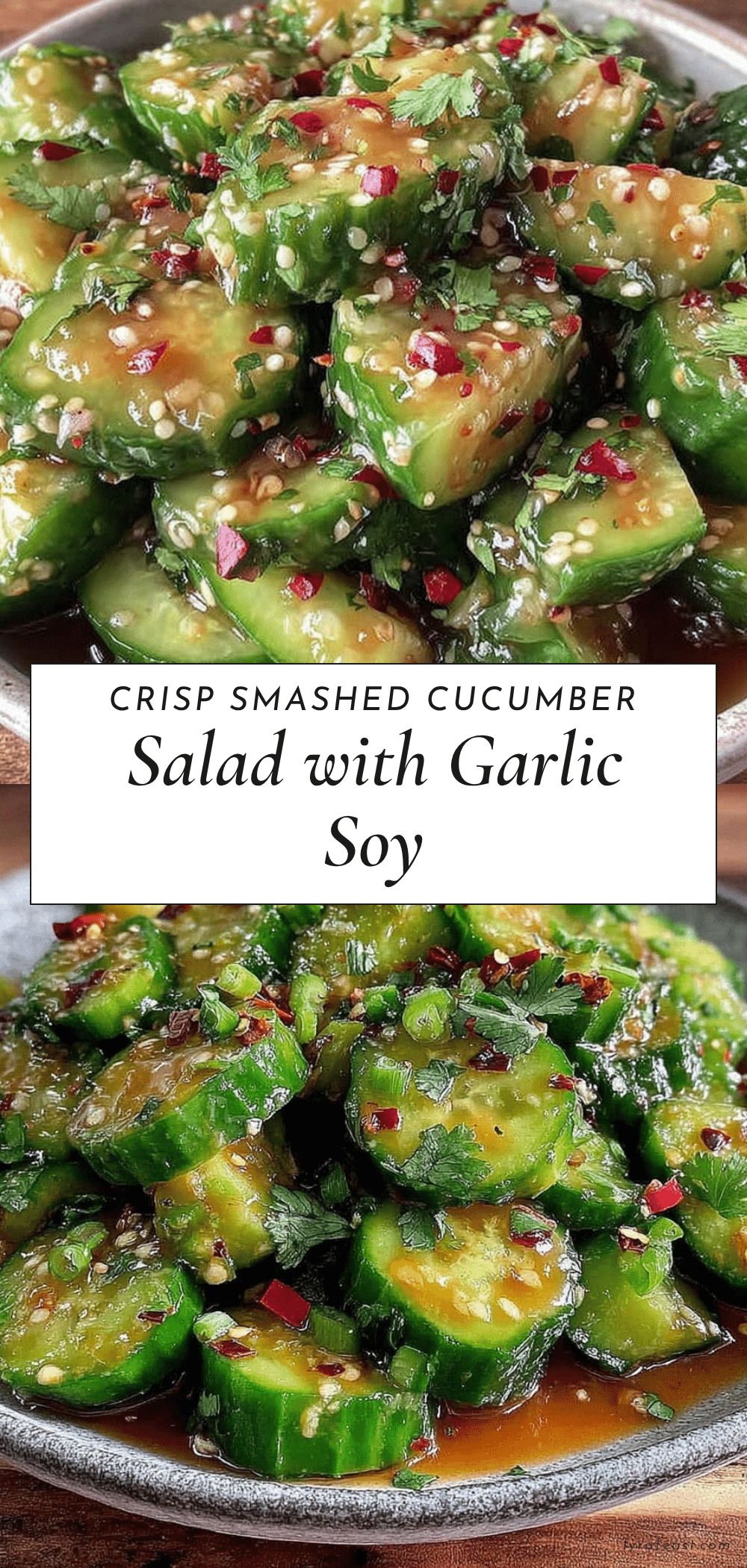 fresh smashed cucumber salad recipe
