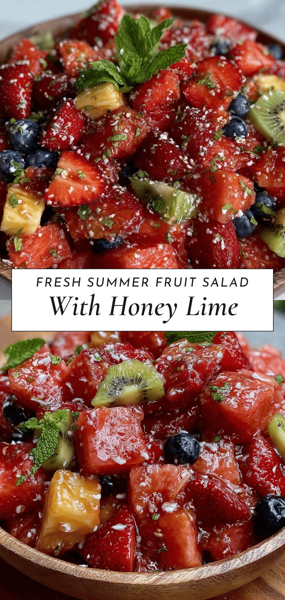 fresh summer fruit salad recipe