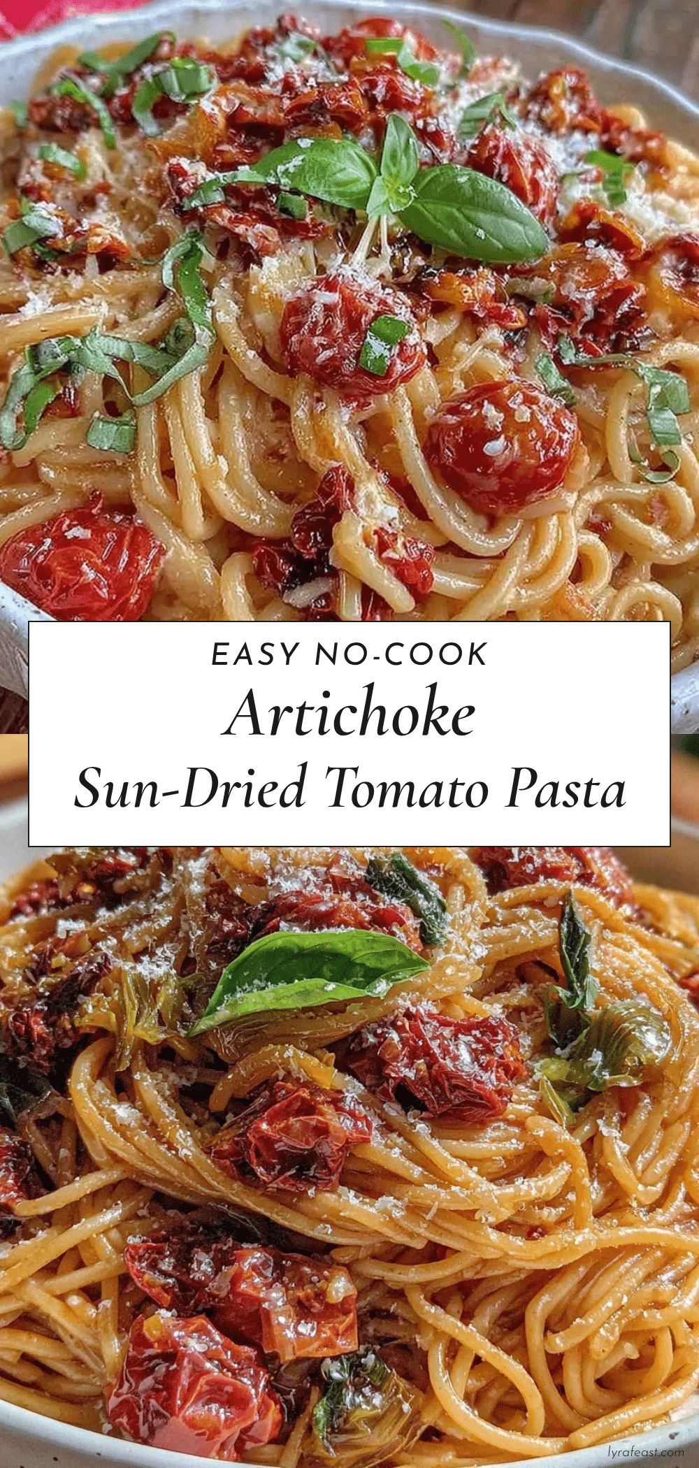 no-cook pantry pasta recipe