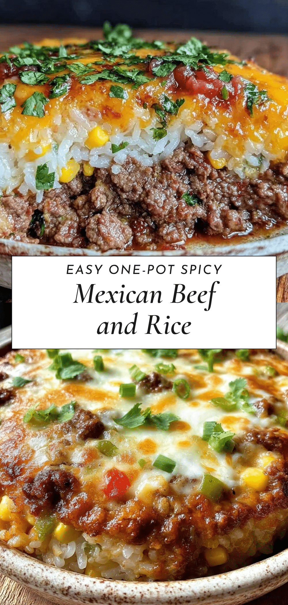one-pot mexican ground beef and rice casserole recipe
