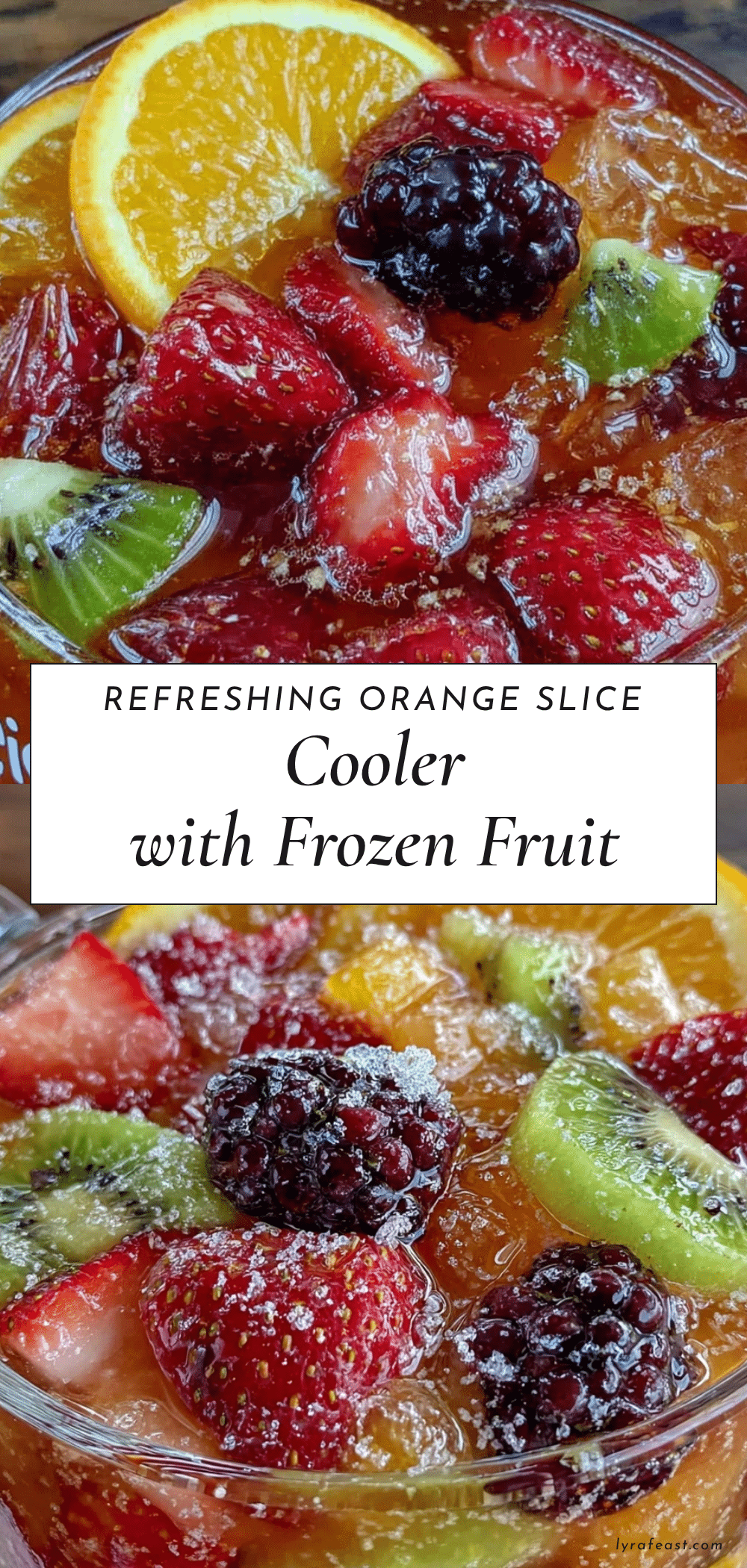 refreshing orange slice cooler recipe