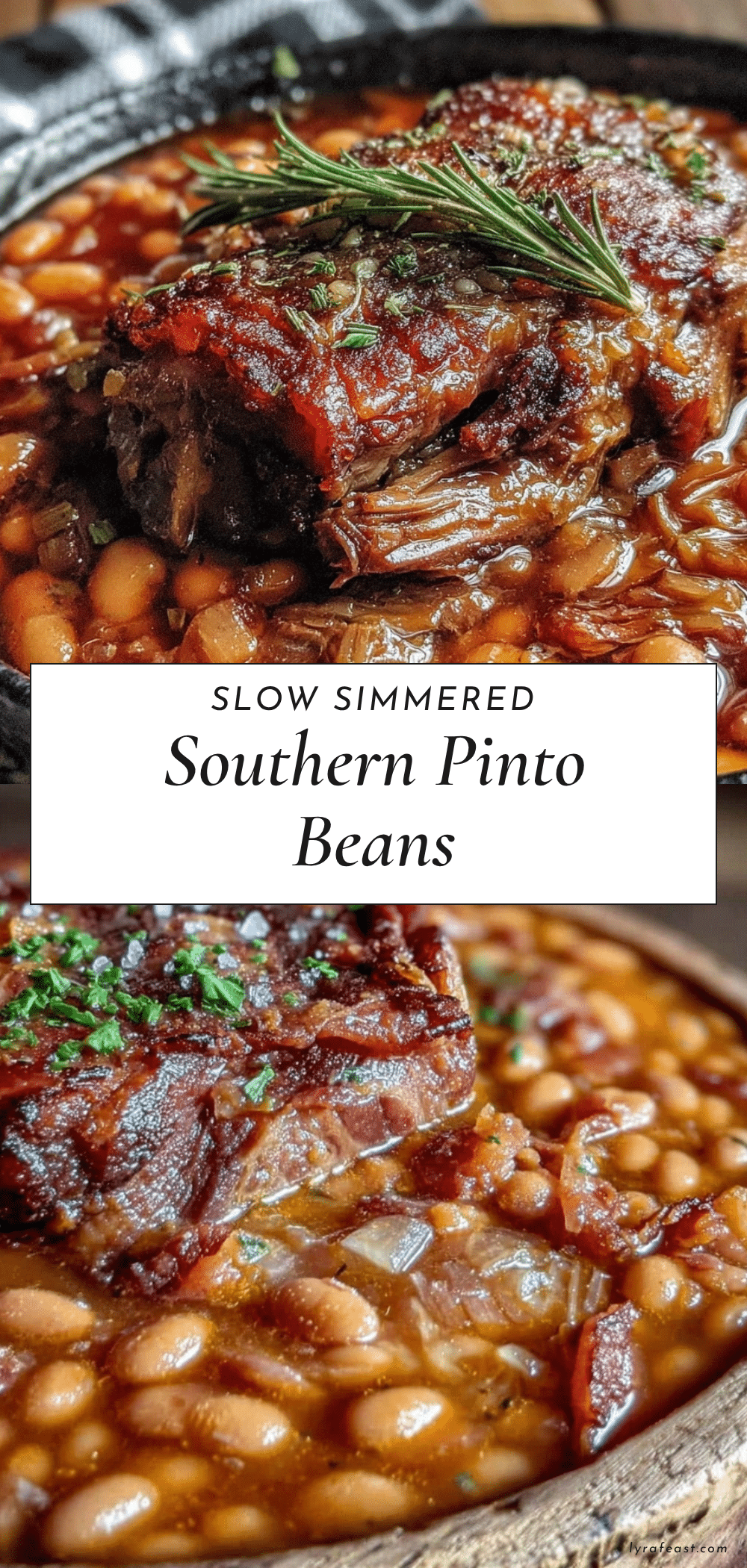 southern pinto beans slow cooked recipe