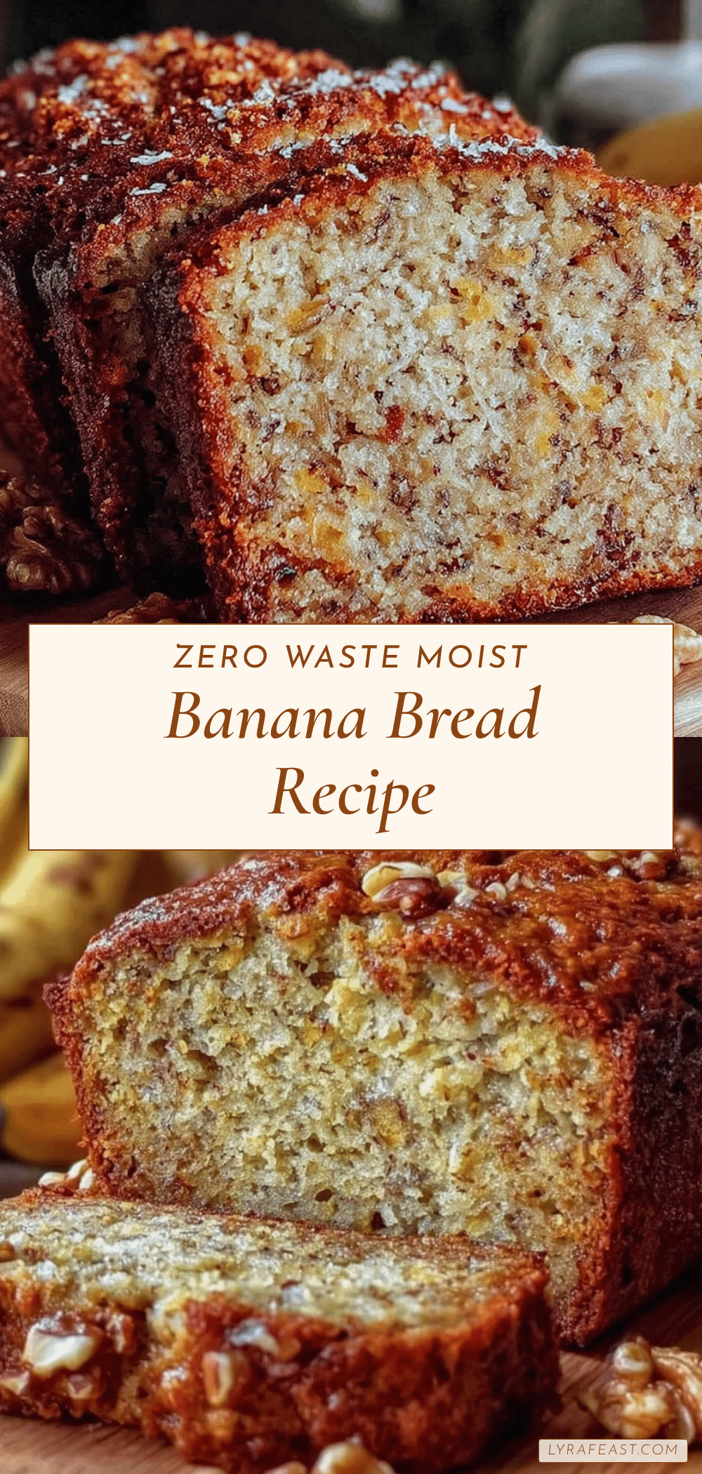 zero-waste banana bread recipe