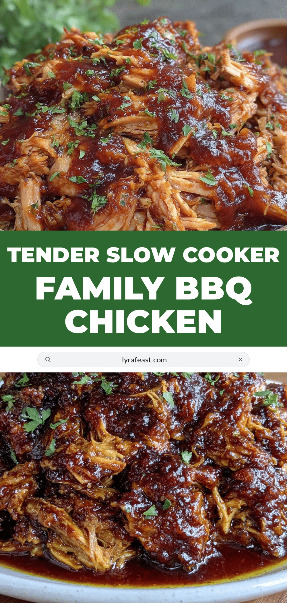 BBQ chicken slow cooker recipe recipe