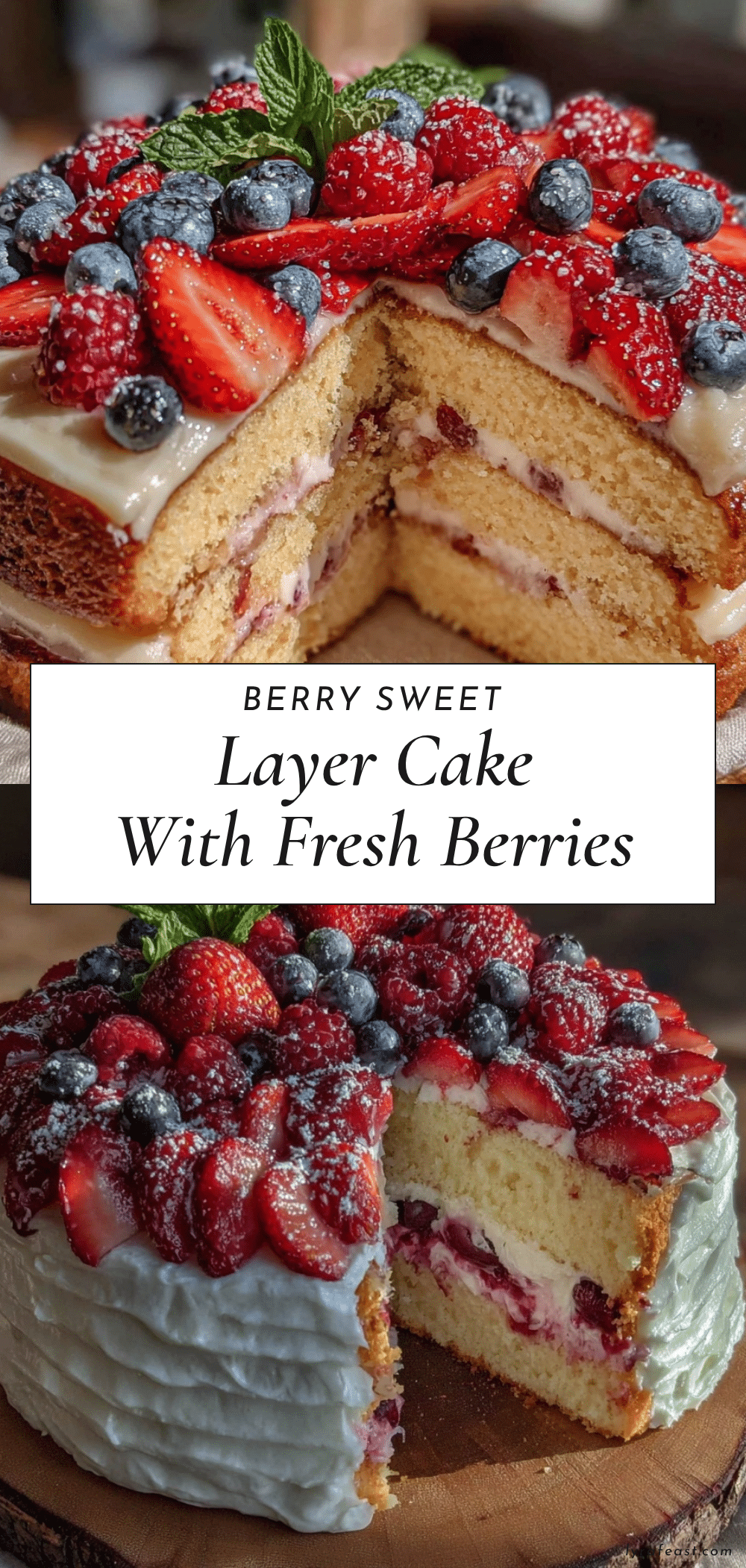 berry sweet baby shower layer cake recipe