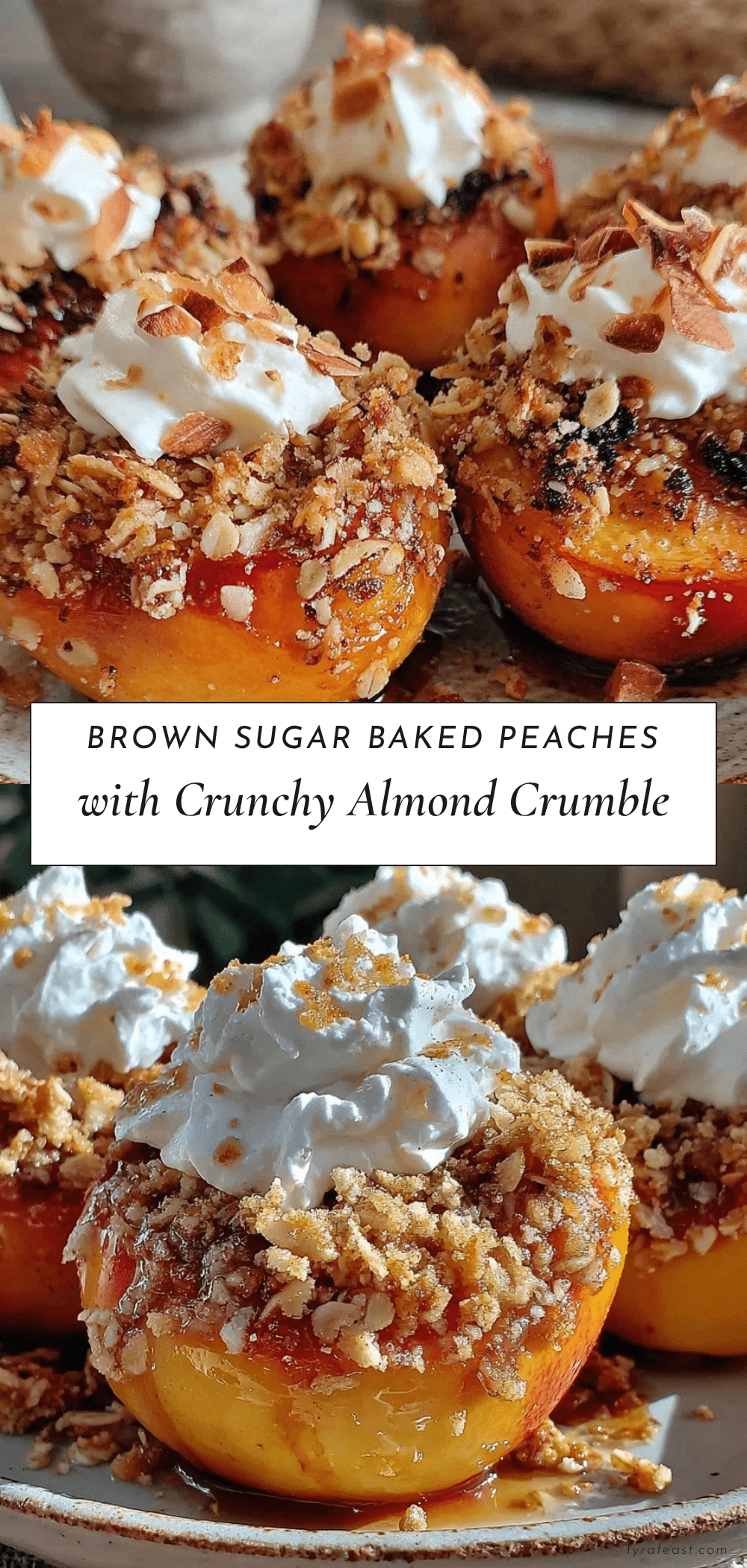 brown sugar baked peaches recipe