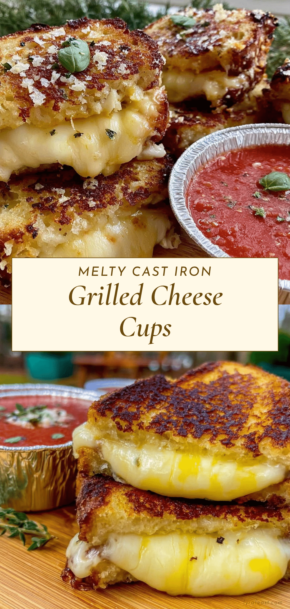 cast iron campfire grilled cheese recipe