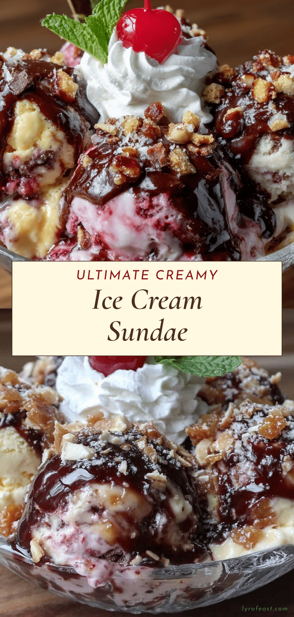 creamy ice cream sundae recipe