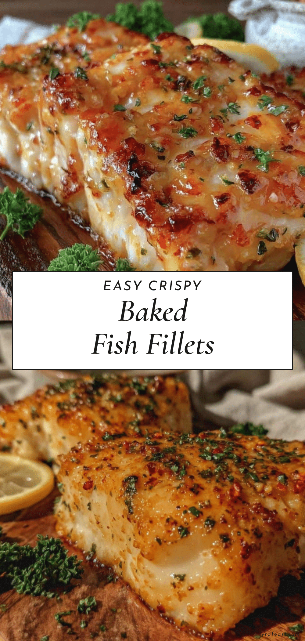 crispy baked fish fillets recipe
