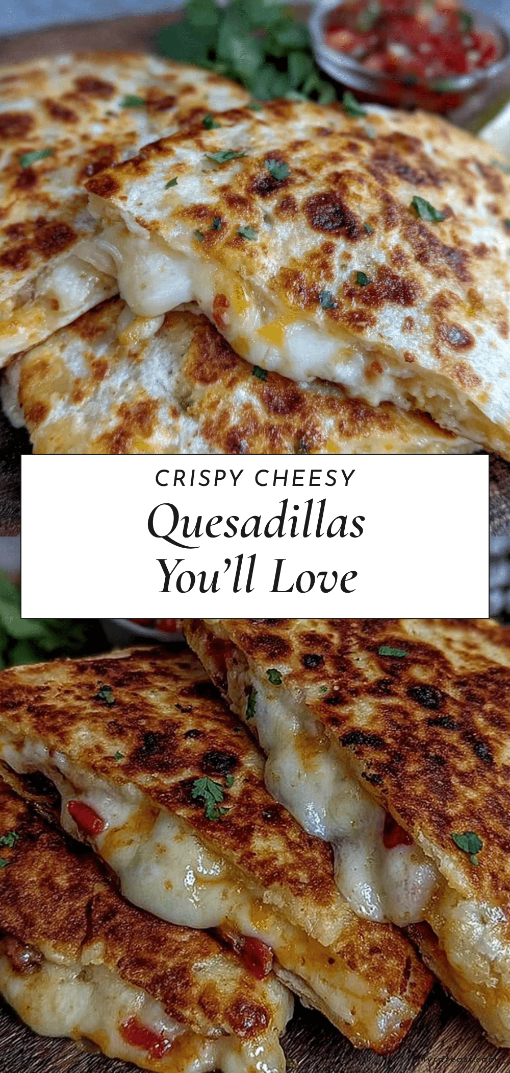 crispy cheesy quesadillas recipe