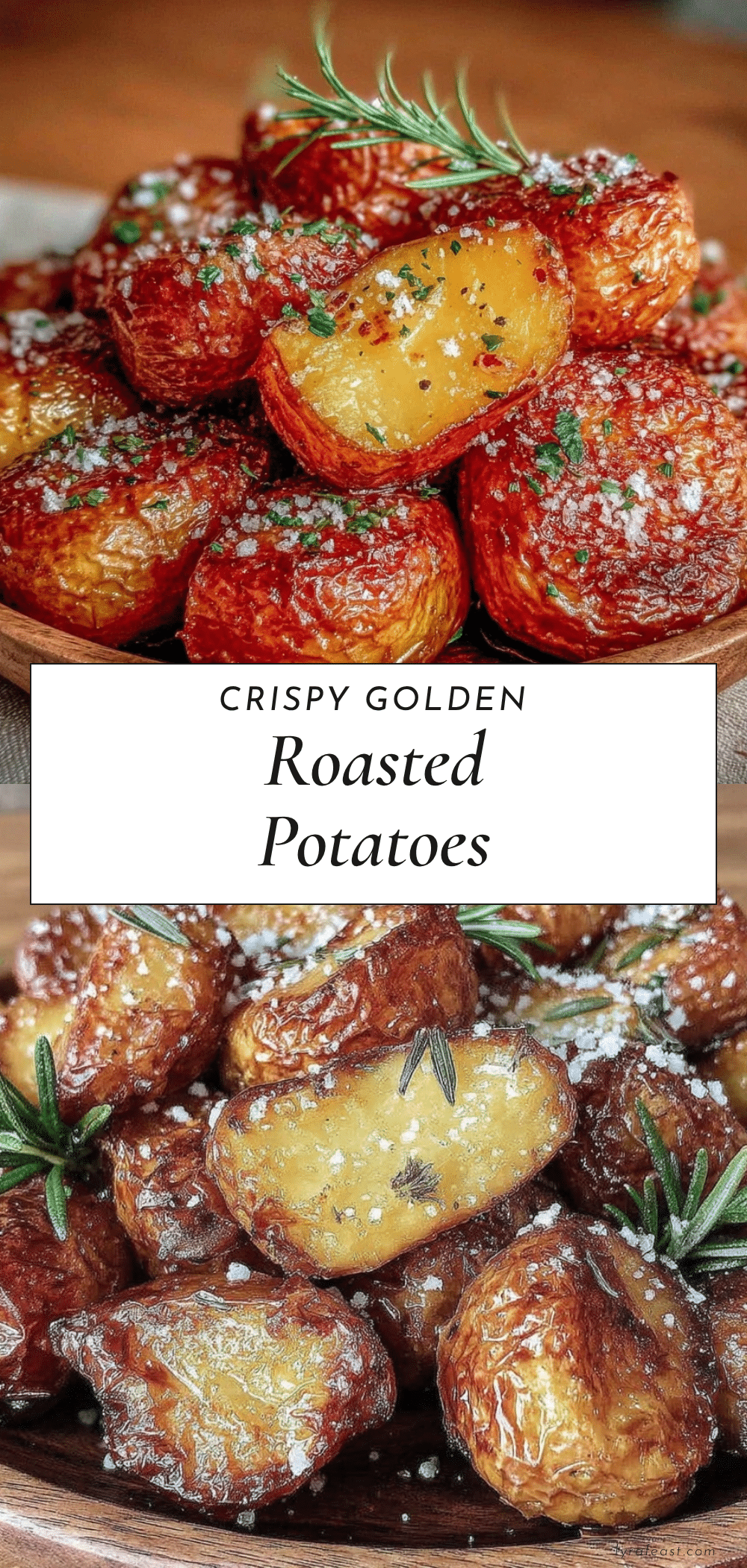 crispy roasted potatoes recipe
