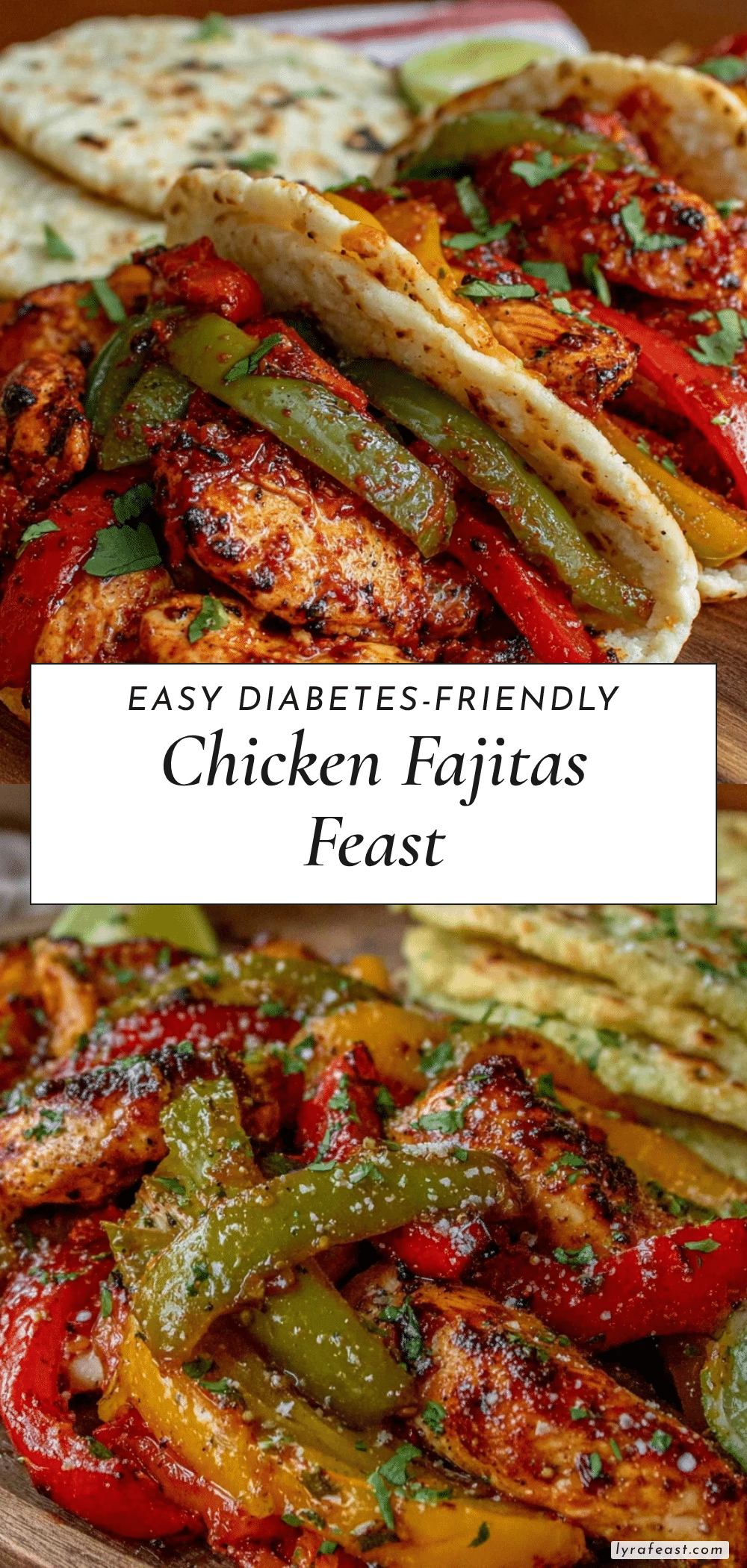 diabetes-friendly sheet pan chicken fajitas recipe