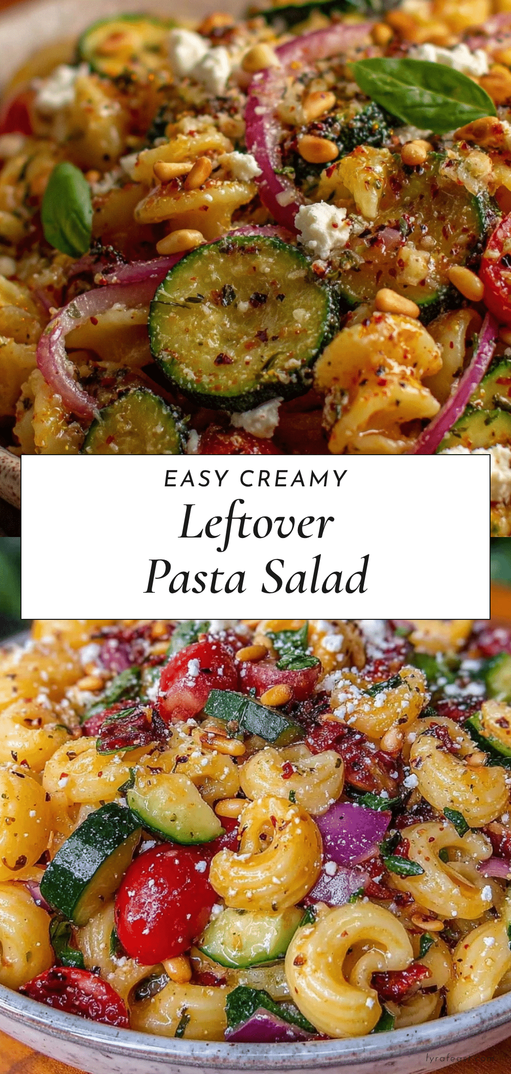 easy creamy leftover pasta salad recipe recipe