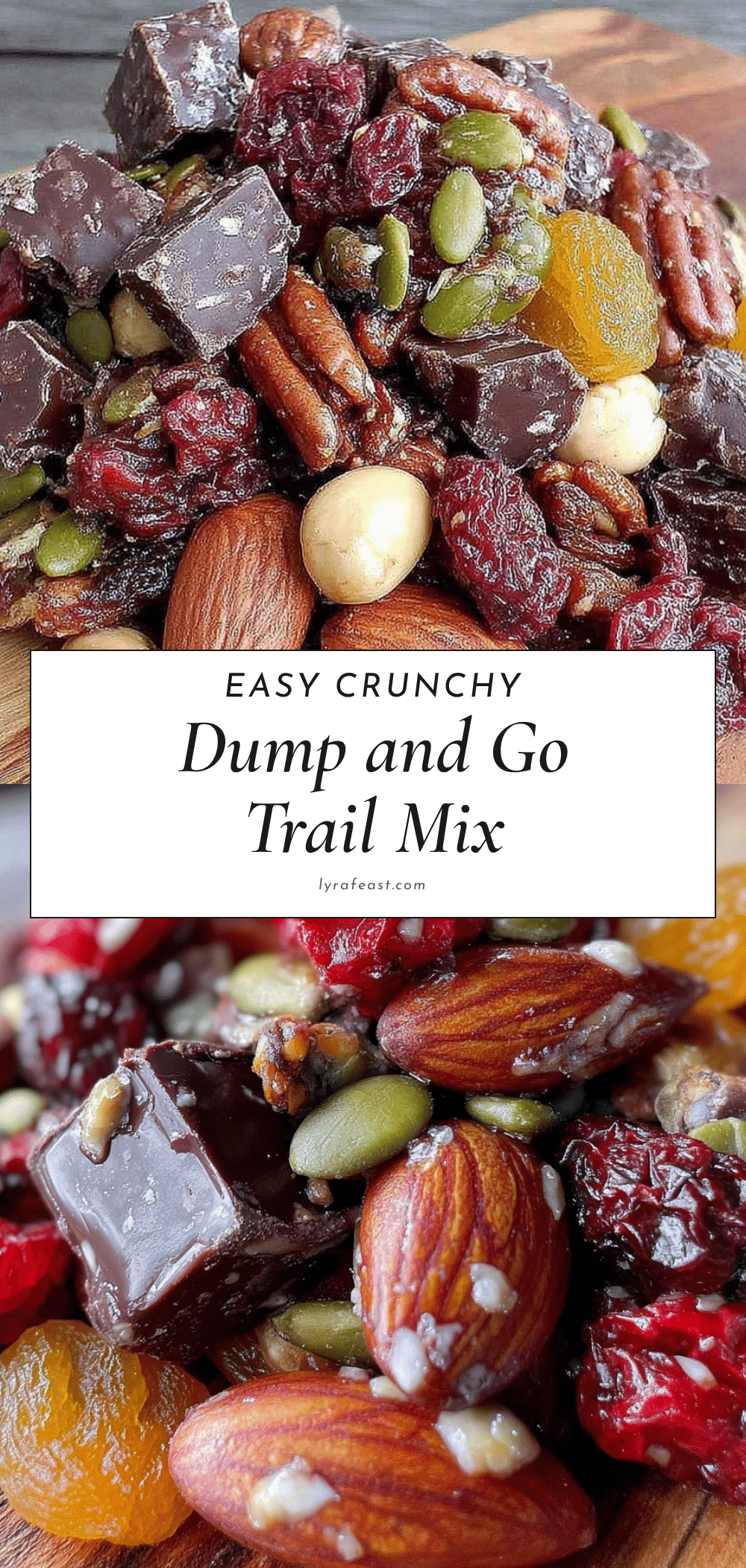 easy crunchy trail mix recipe