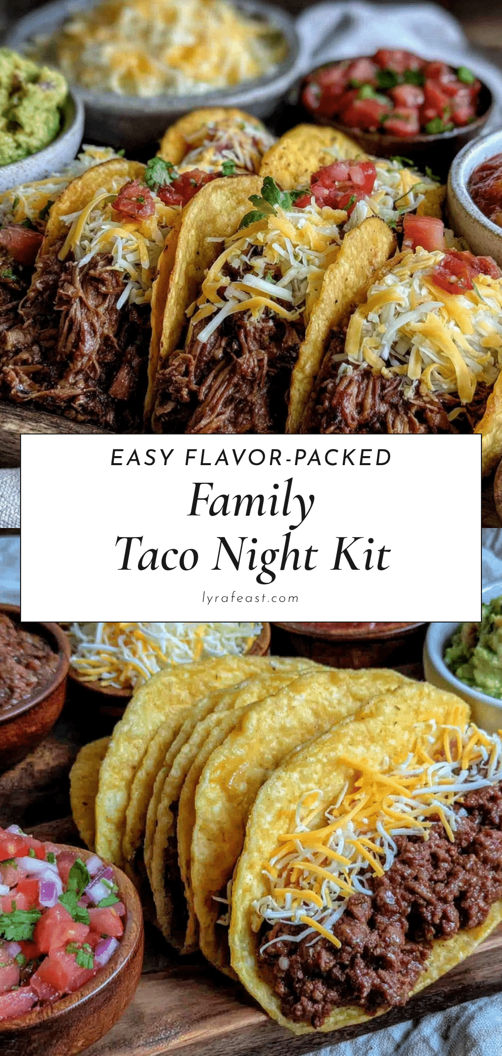 family taco night kit recipe