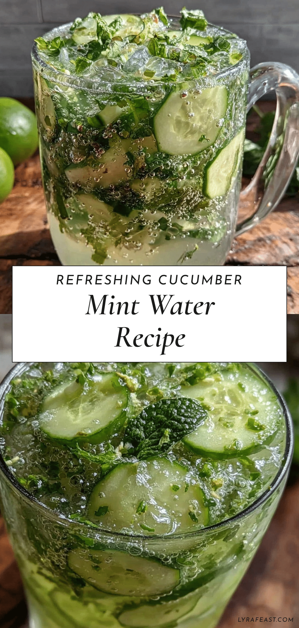 fresh cucumber mint water recipe recipe