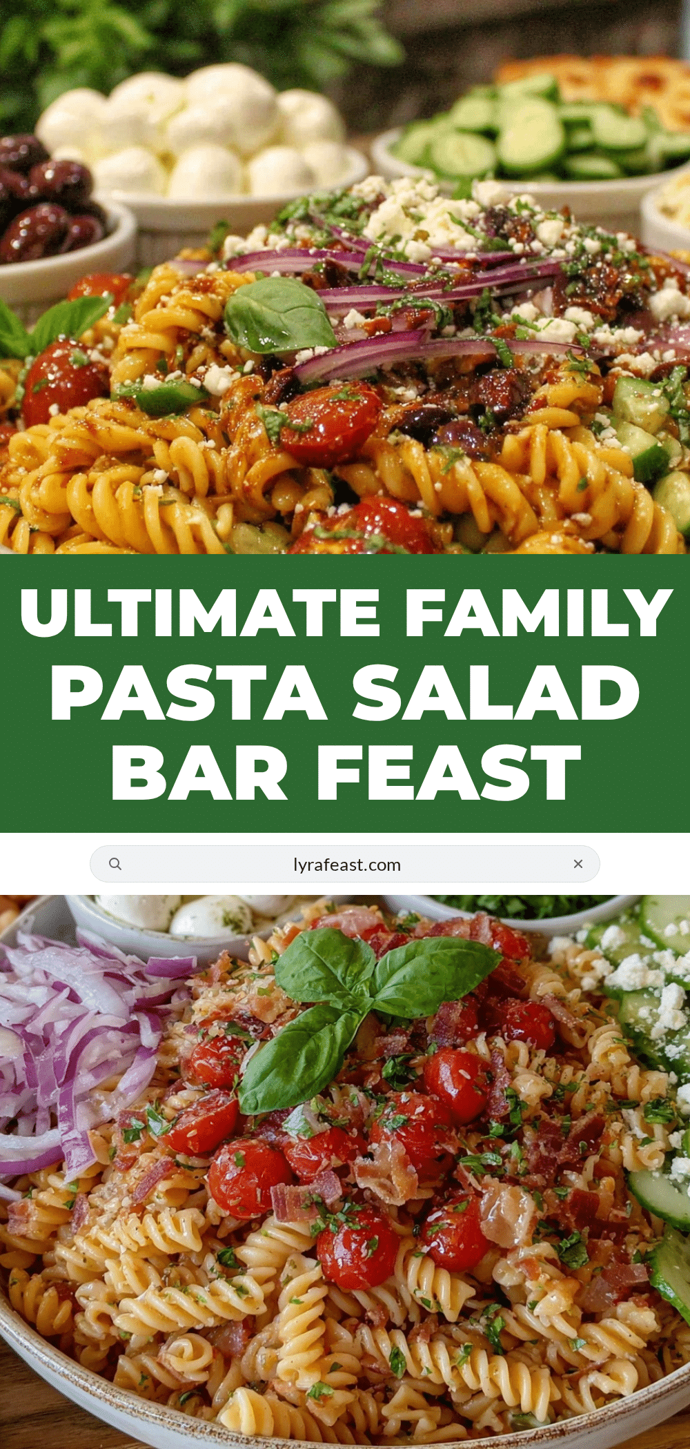 fresh family pasta salad bar recipe