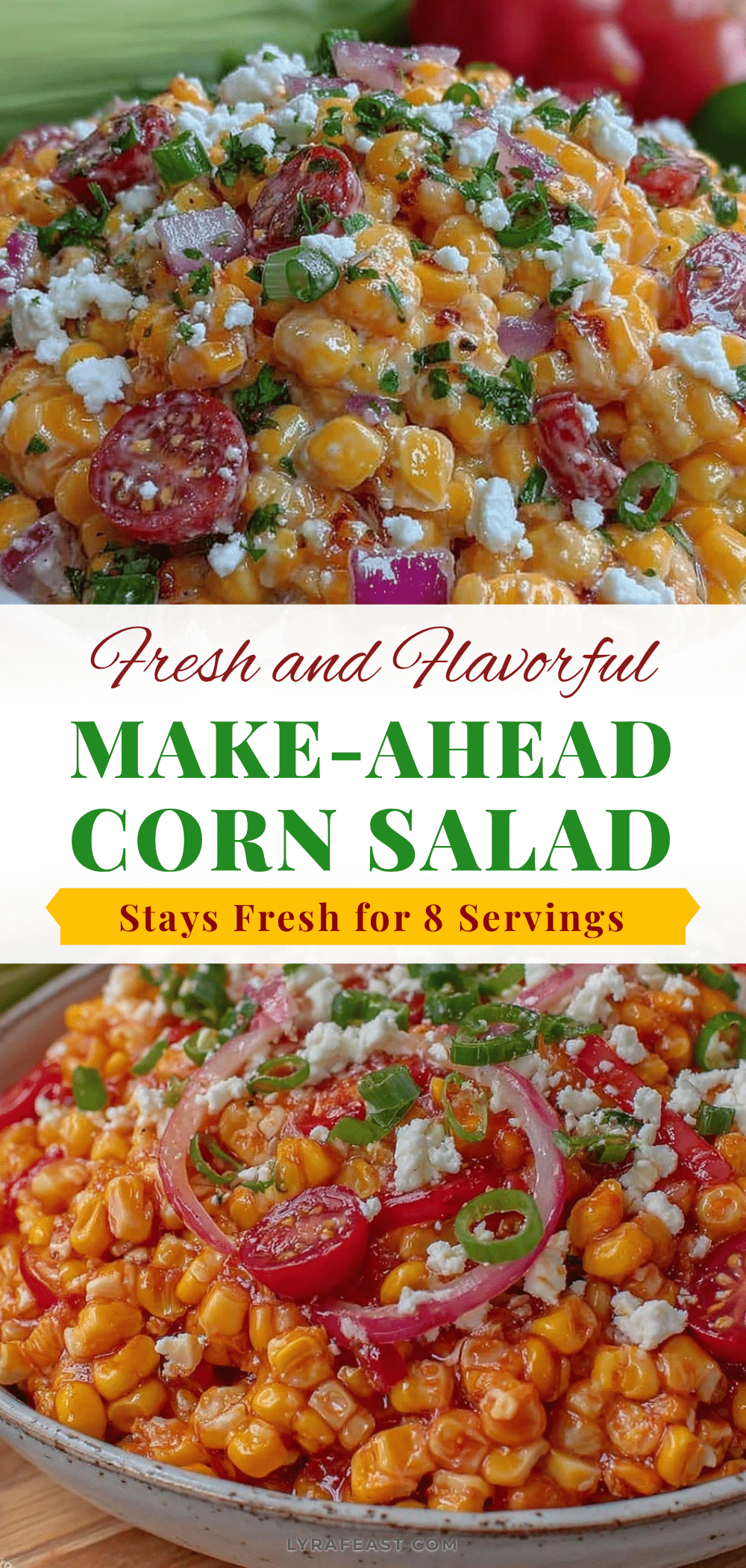fresh make-ahead corn salad recipe