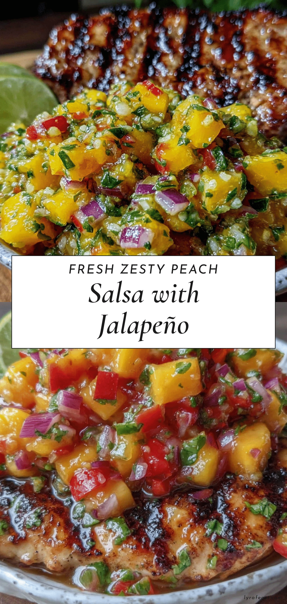 fresh zesty peach salsa recipe