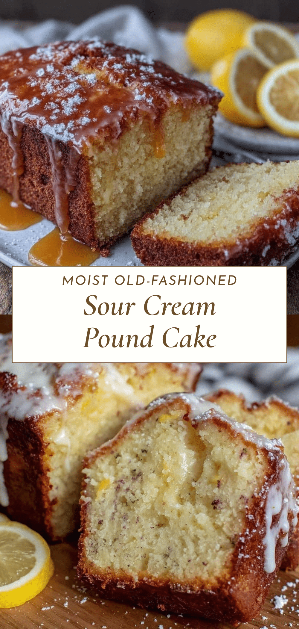 homemade sour cream pound cake recipe