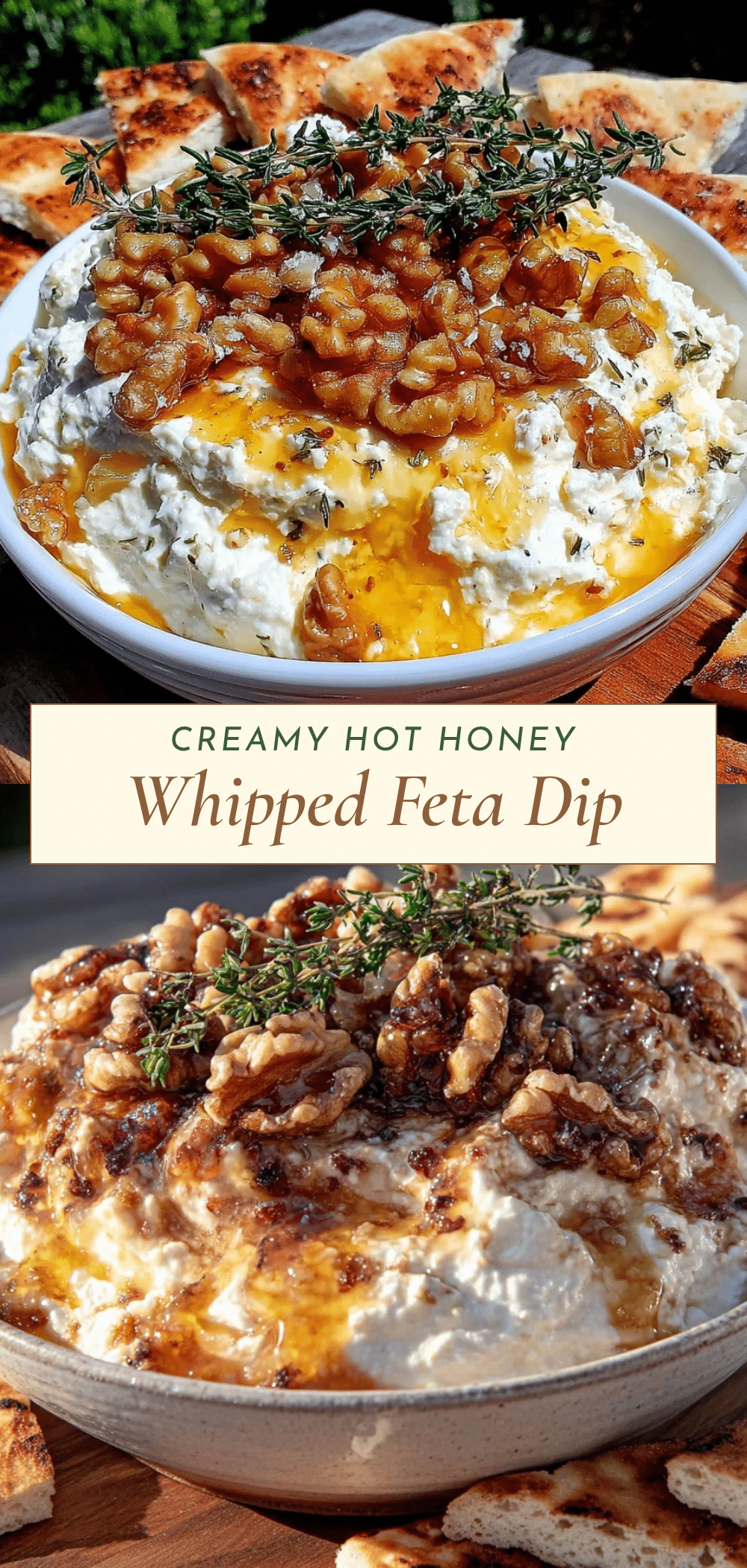 hot honey whipped feta dip recipe
