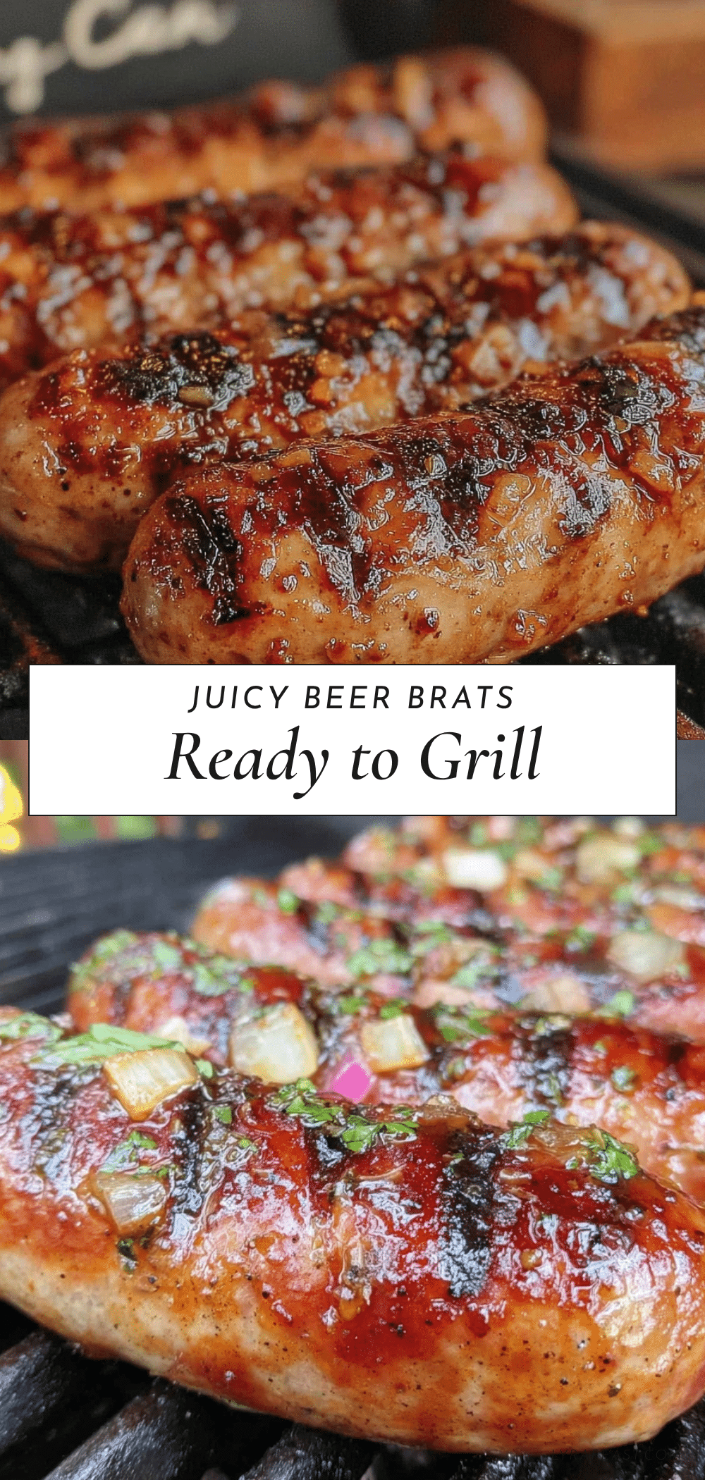 juicy beer brats recipe