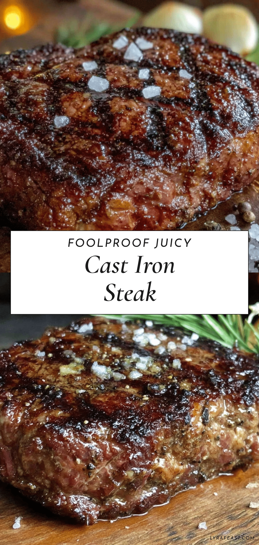 juicy cast iron steak recipe recipe