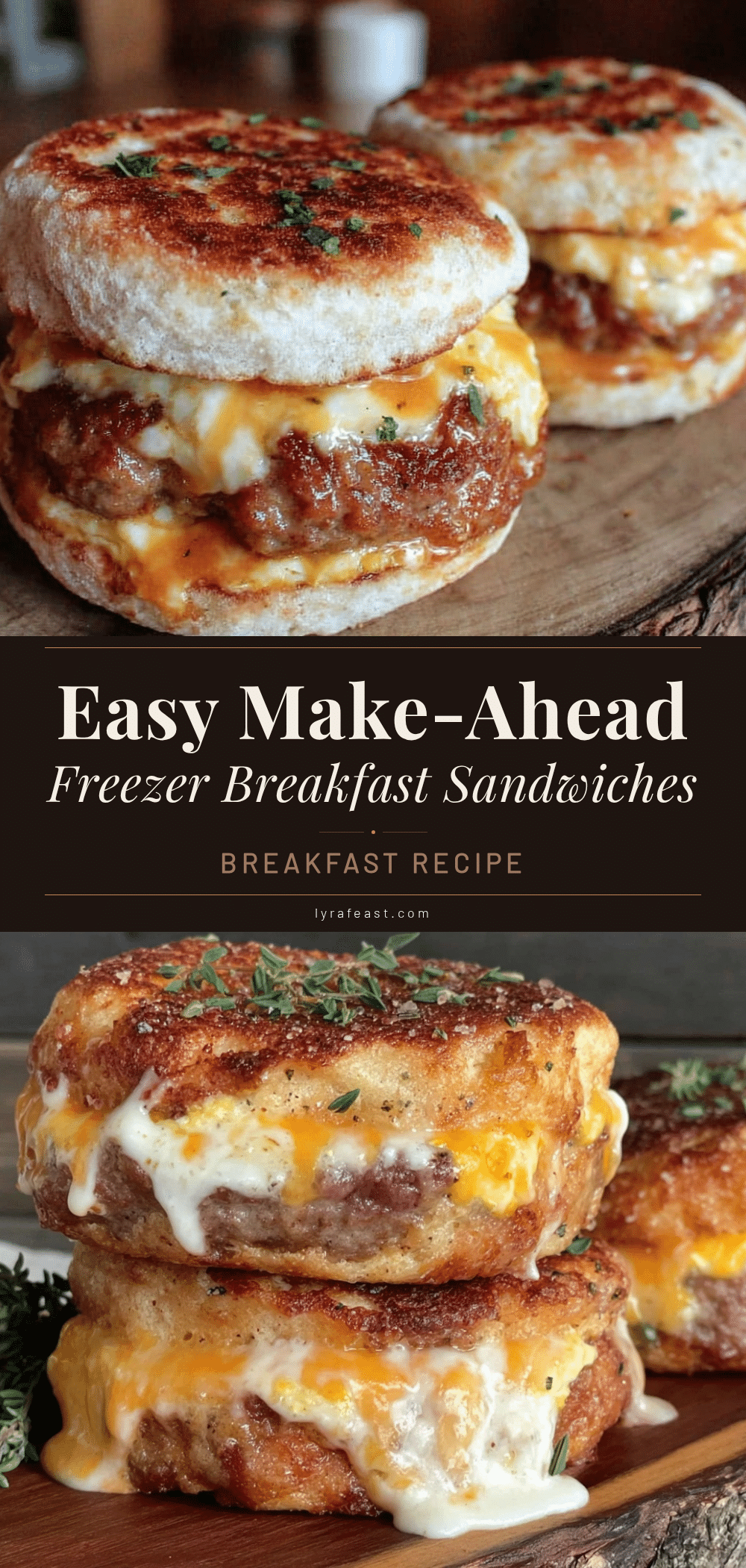 make-ahead breakfast sandwiches recipe