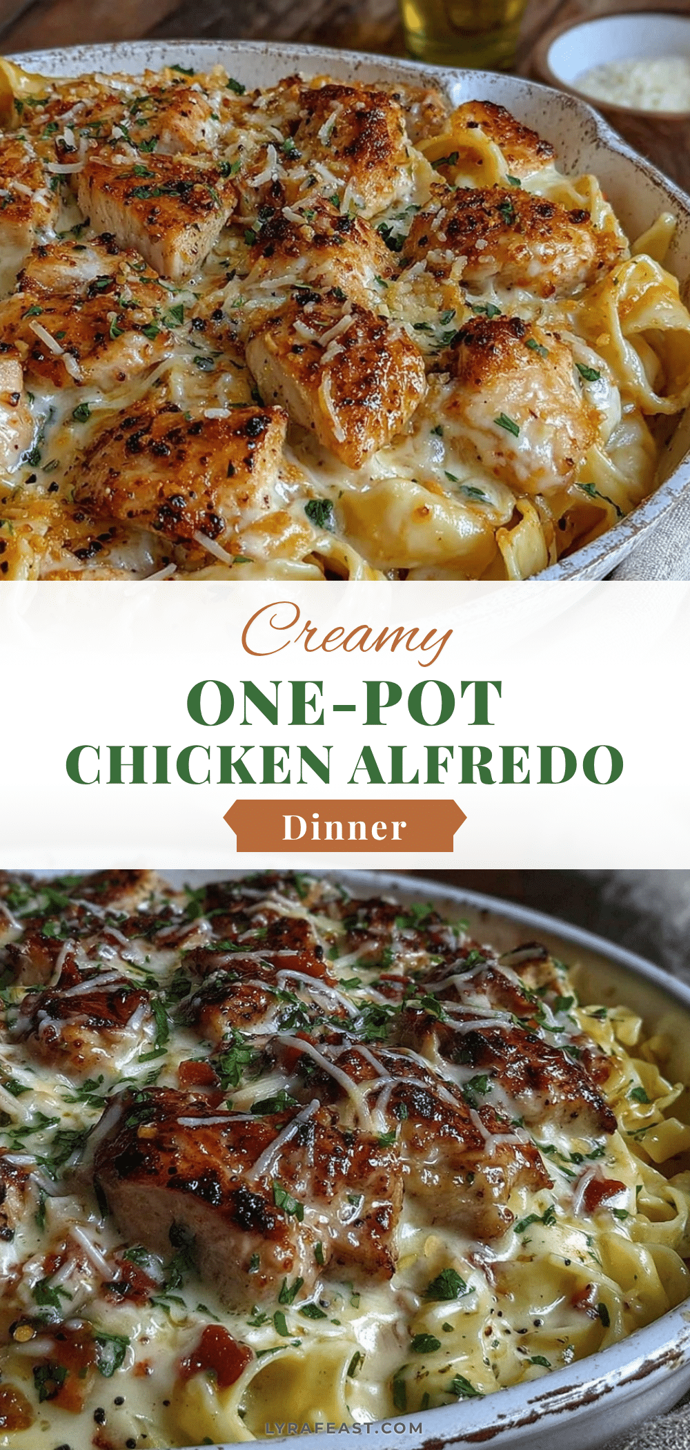 one-pot chicken Alfredo recipe