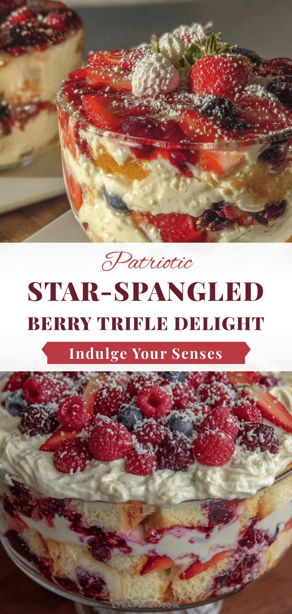 berry trifle with vanilla cream recipe