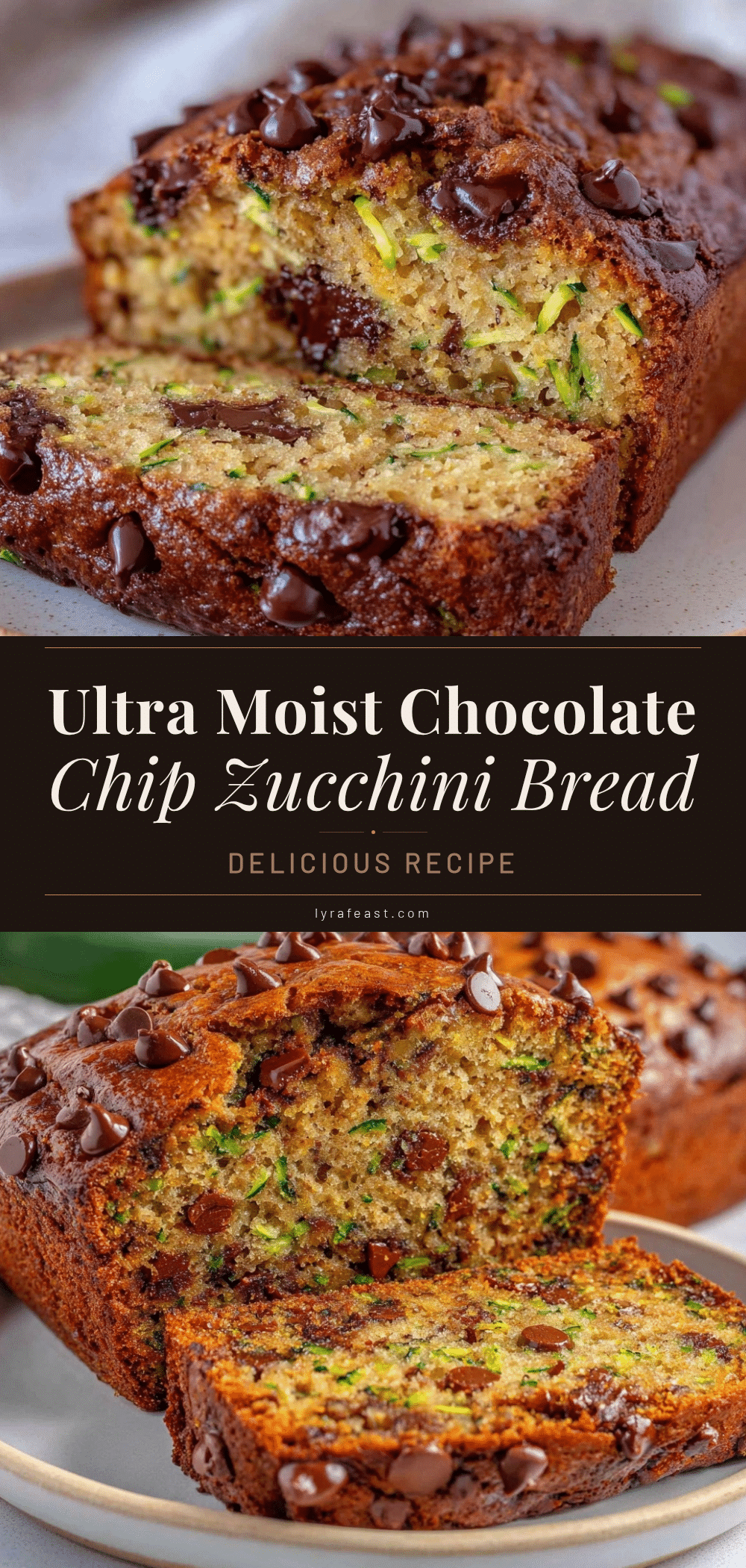 chocolate chip zucchini bread recipe
