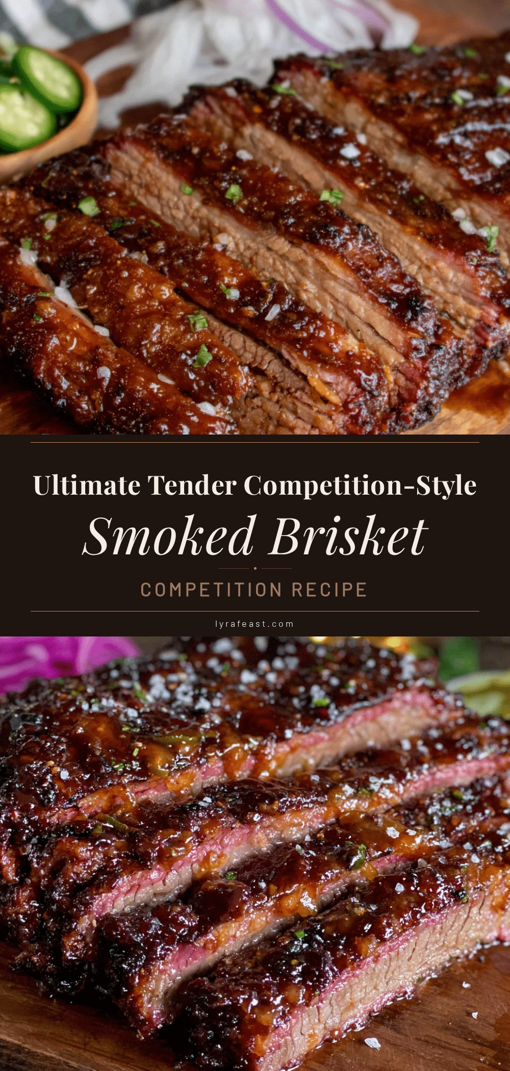 competition-style smoked brisket texas method recipe