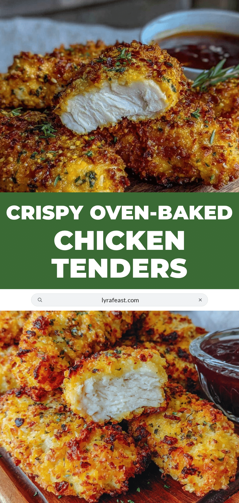 crispy baked chicken tenders recipe