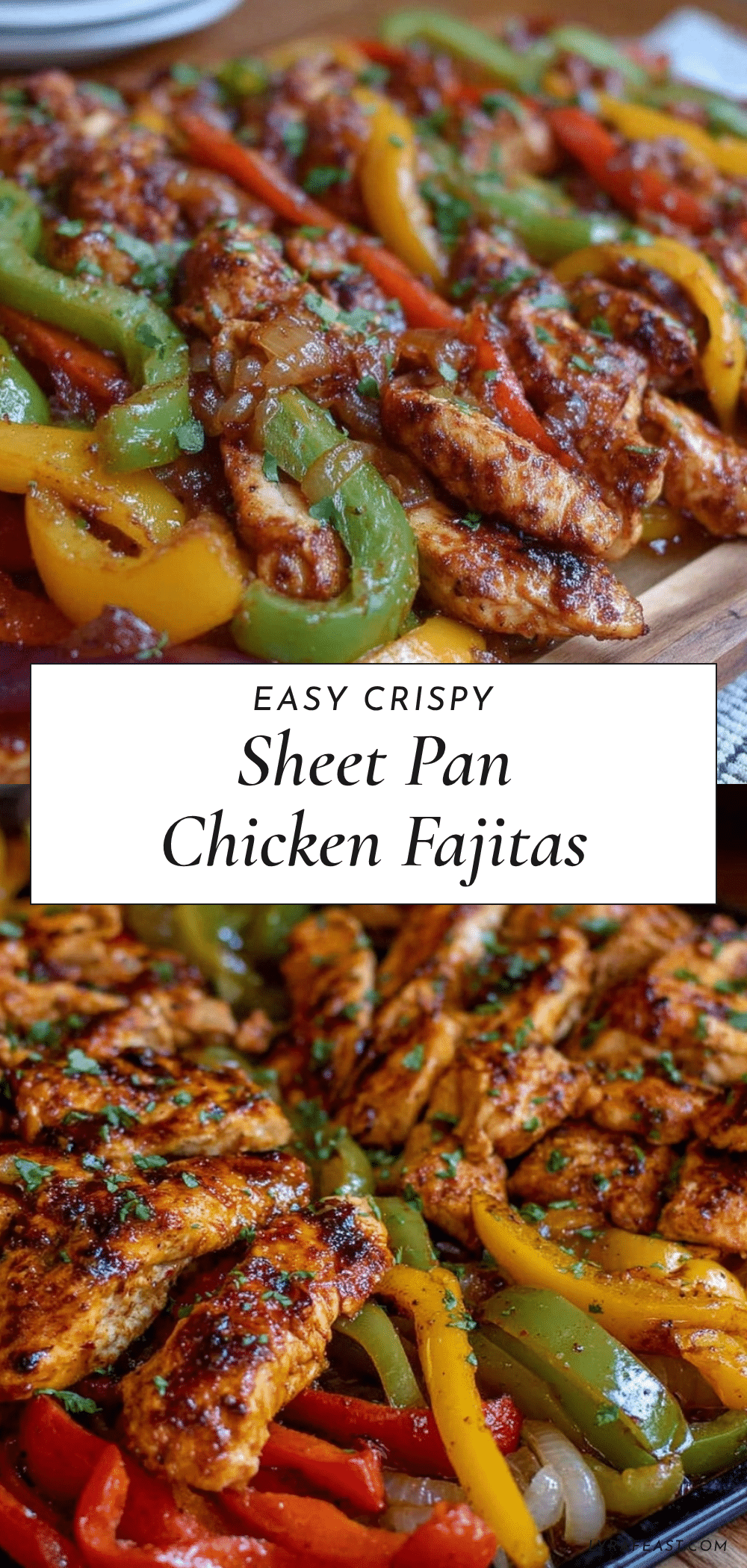 crispy sheet pan fajitas recipe