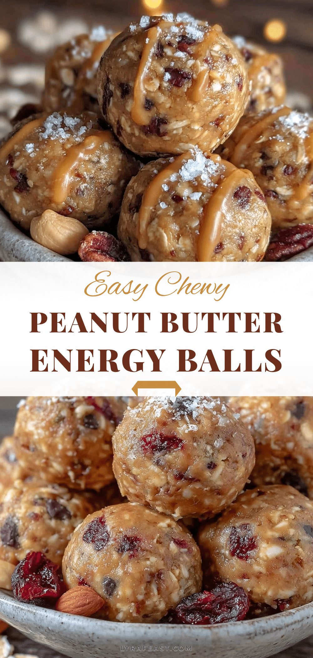 easy peanut butter no-bake energy balls recipe