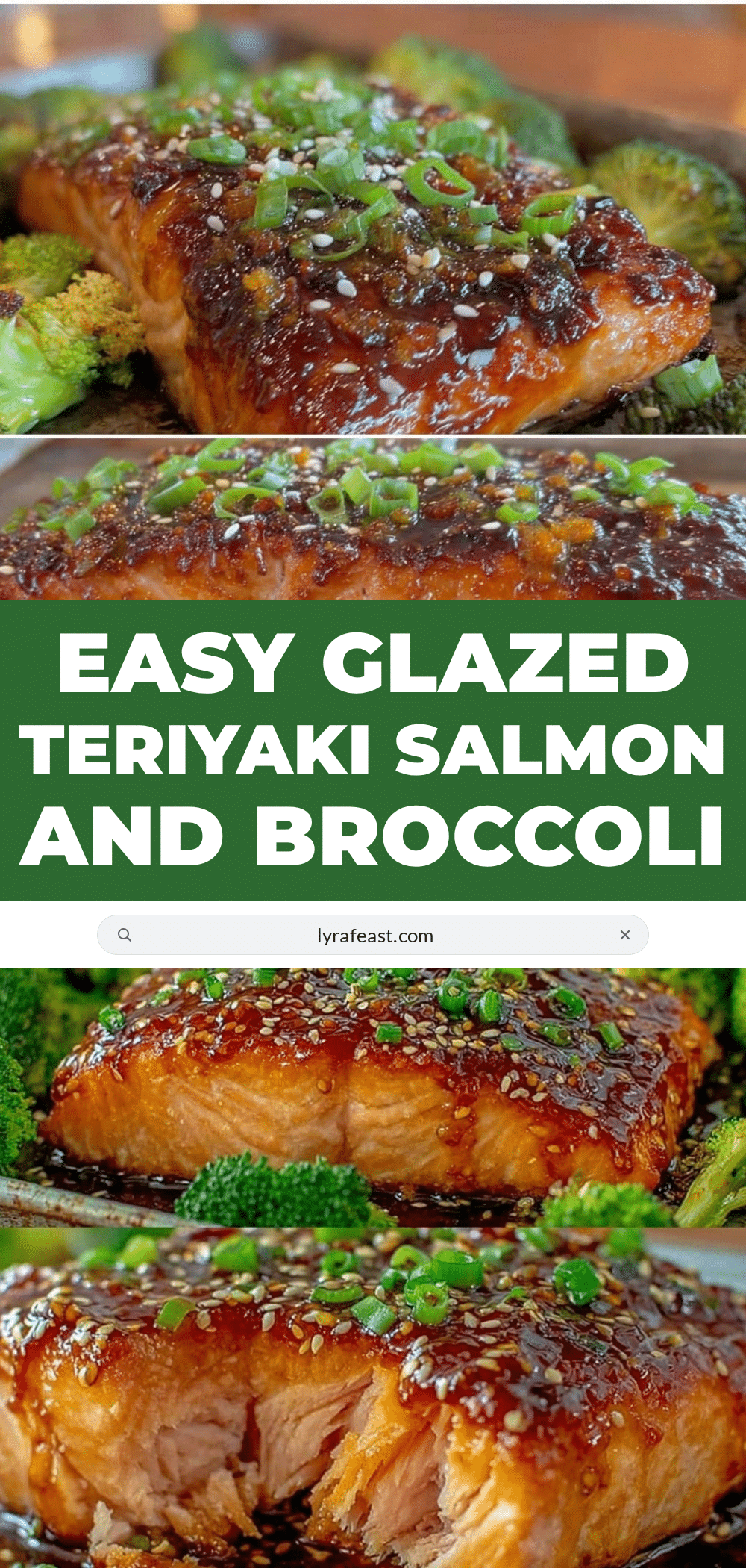 easy sheet pan teriyaki salmon with broccoli recipe
