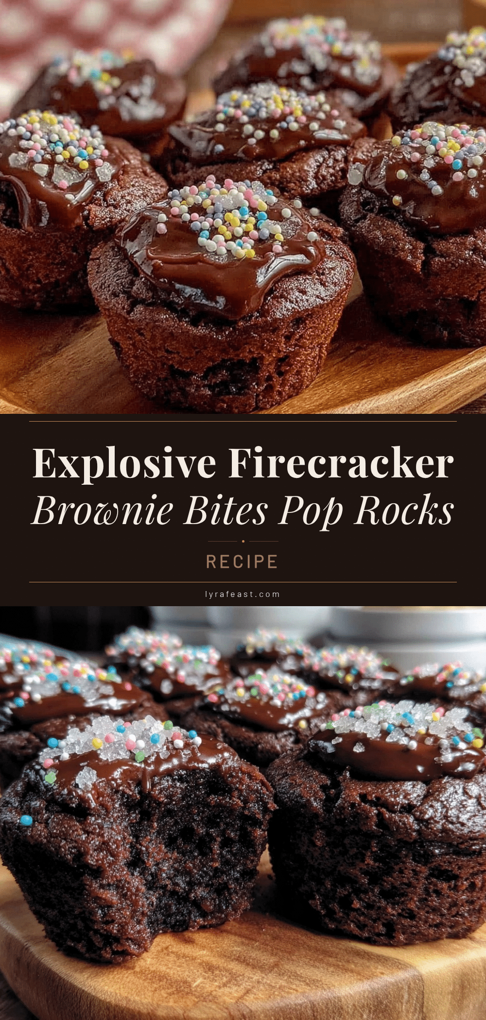 firecracker brownie bites recipe