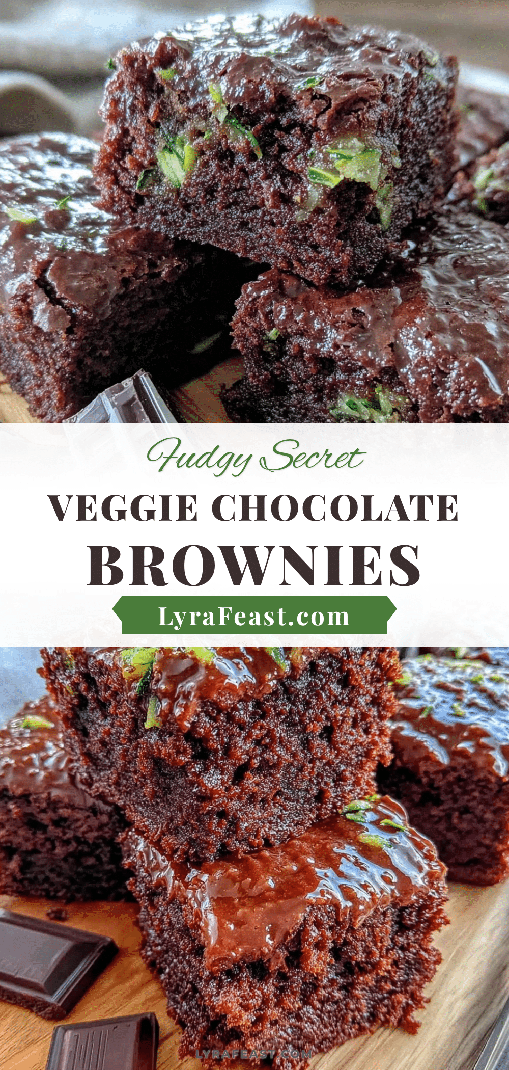 fudgy chocolate zucchini brownies recipe